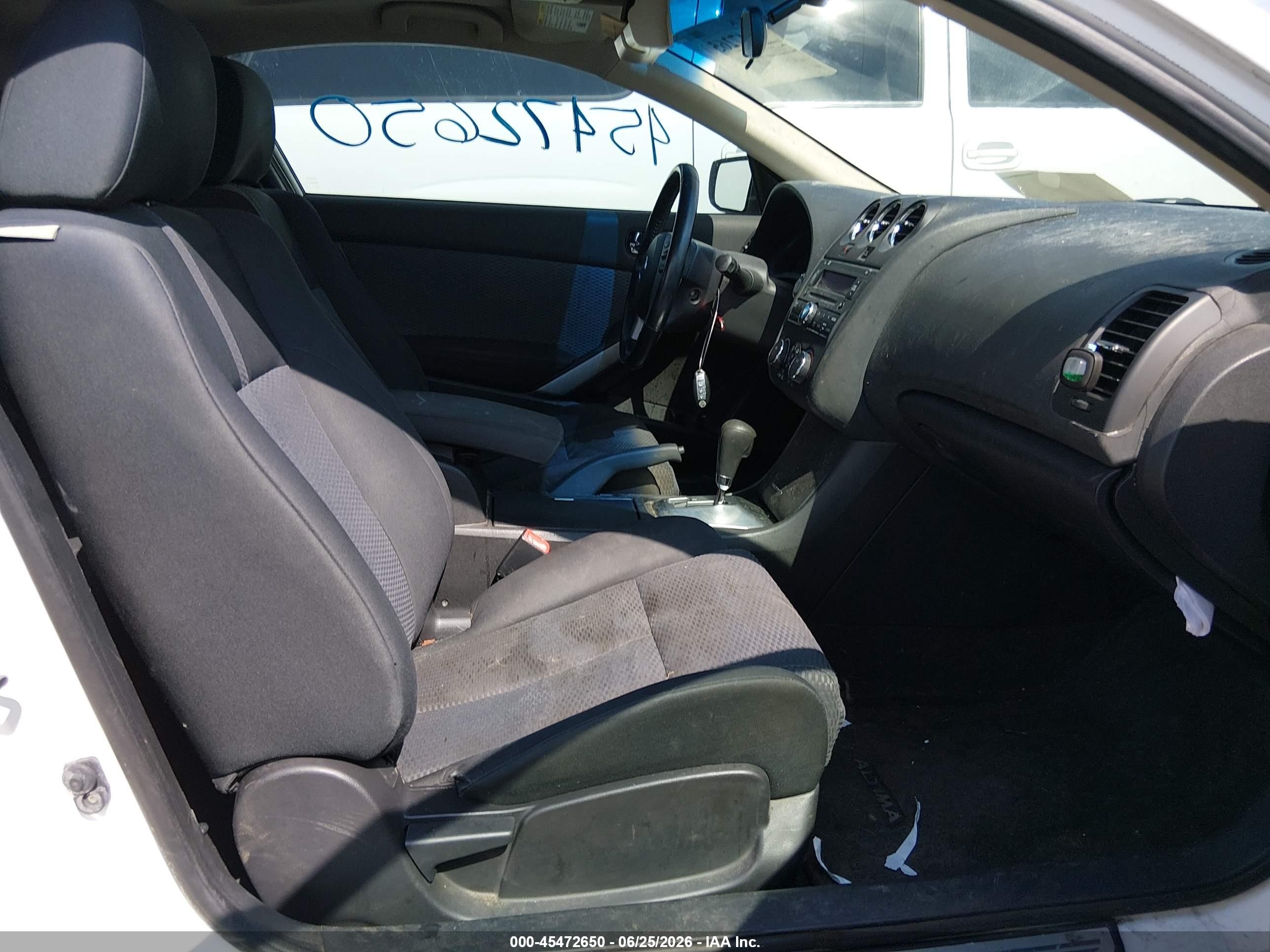 2008 Nissan Altima 2.5 S White vin: 1N4AL24E28C169272