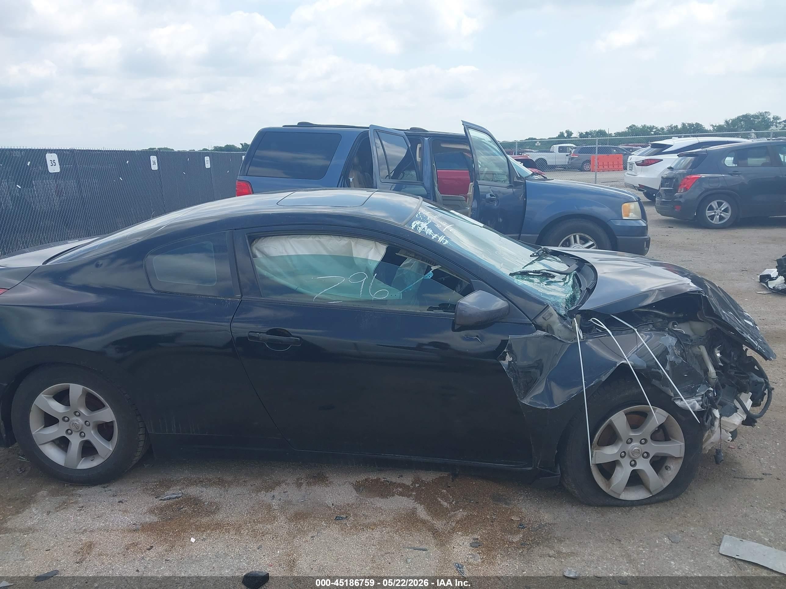 2008 Nissan Altima 2.5 S Black vin: 1N4AL24E28C170115