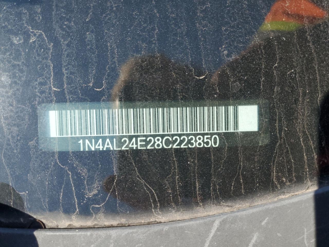 2008 Nissan Altima 2.5s Red vin: 1N4AL24E28C223850