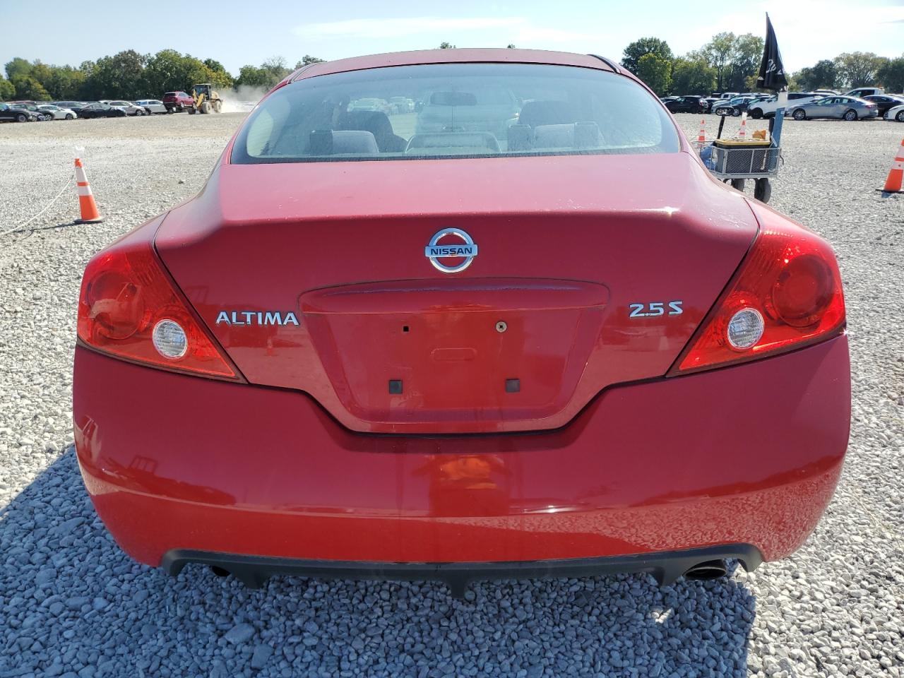 2008 Nissan Altima 2.5s Red vin: 1N4AL24E28C223850