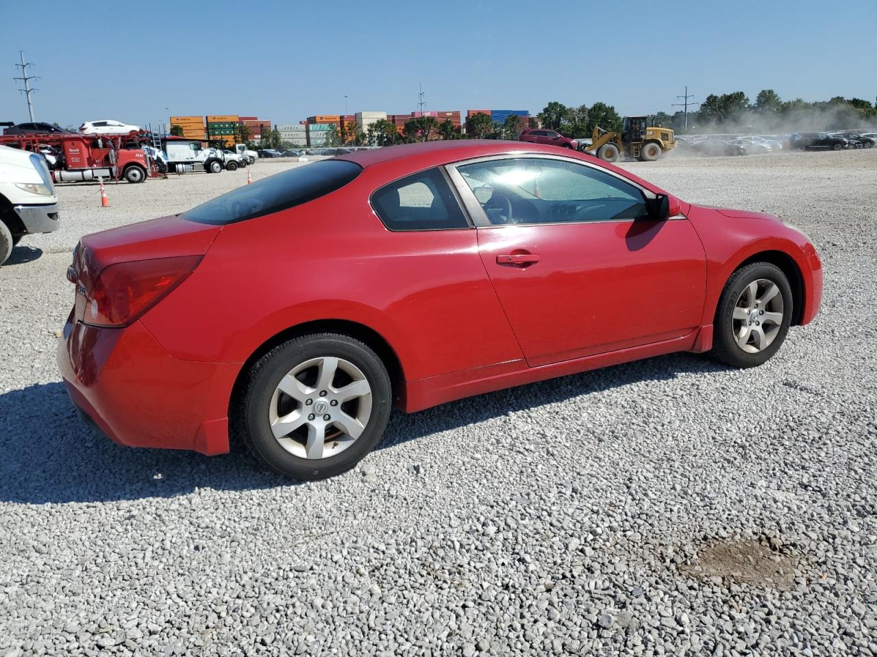 2008 Nissan Altima 2.5s Red vin: 1N4AL24E28C223850