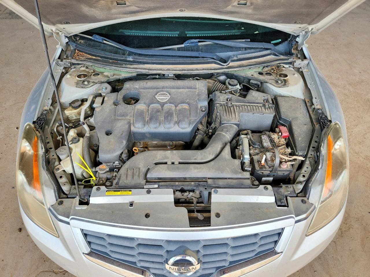 2008 Nissan Altima 2.5 S Silver vin: 1N4AL24E28C284549