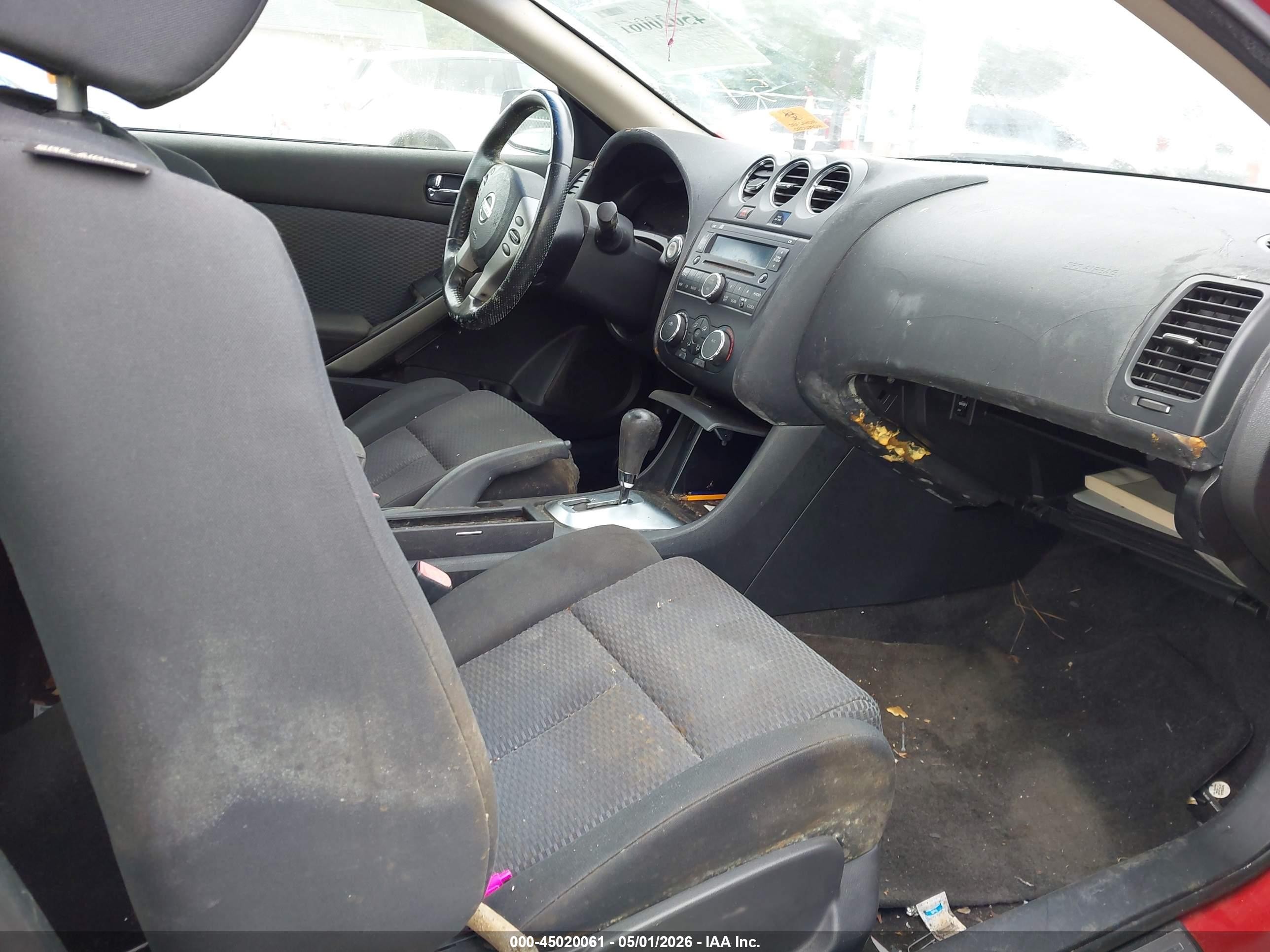 2008 Nissan Altima 2.5 S Красный vin: 1N4AL24E28C285409