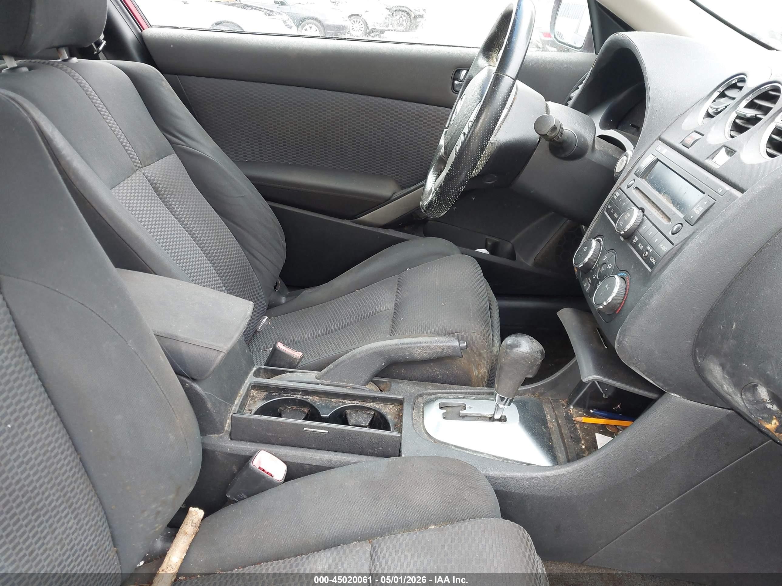 2008 Nissan Altima 2.5 S Красный vin: 1N4AL24E28C285409