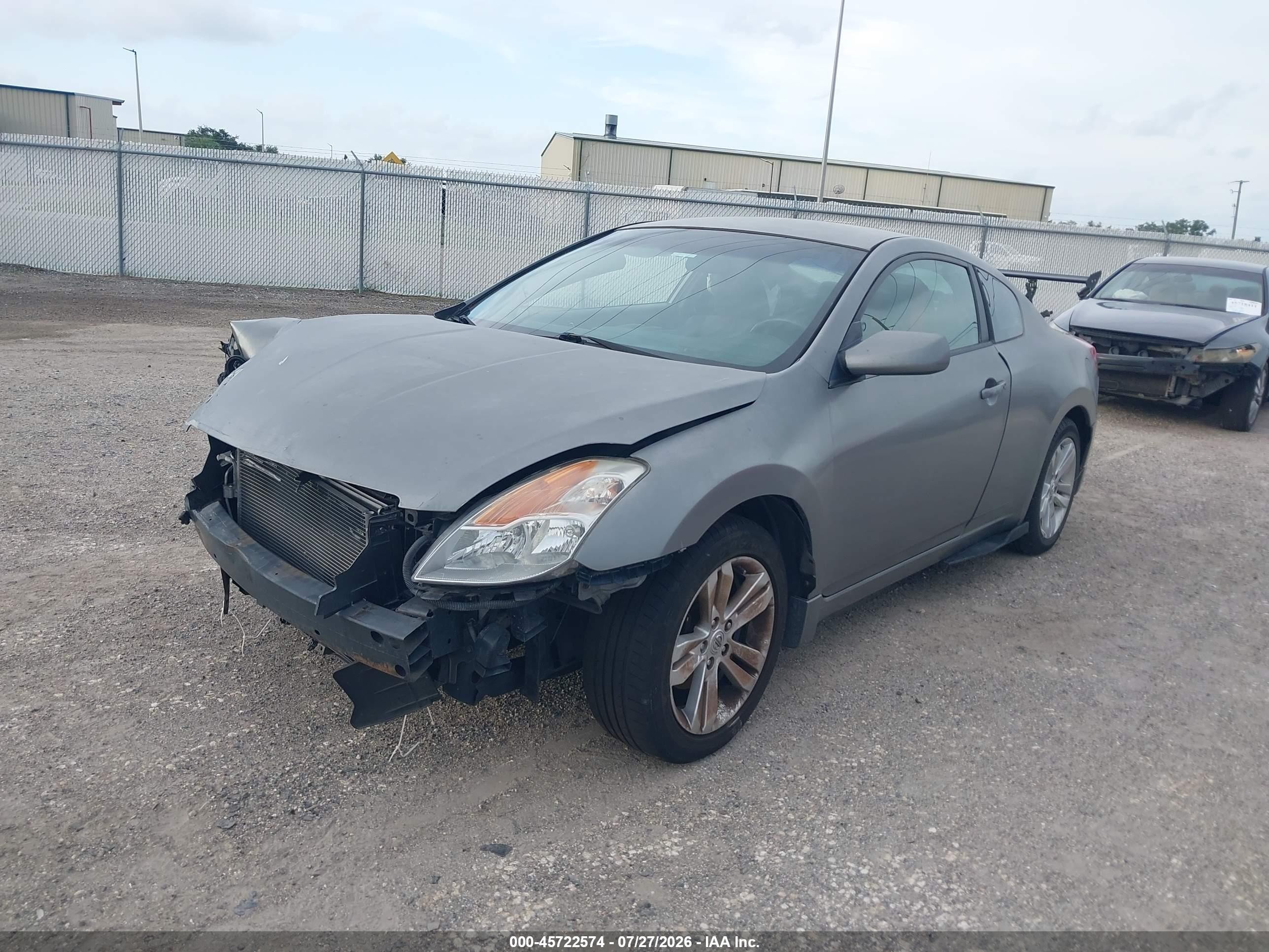 2008 Nissan Altima 2.5 S Gray vin: 1N4AL24E38C256713