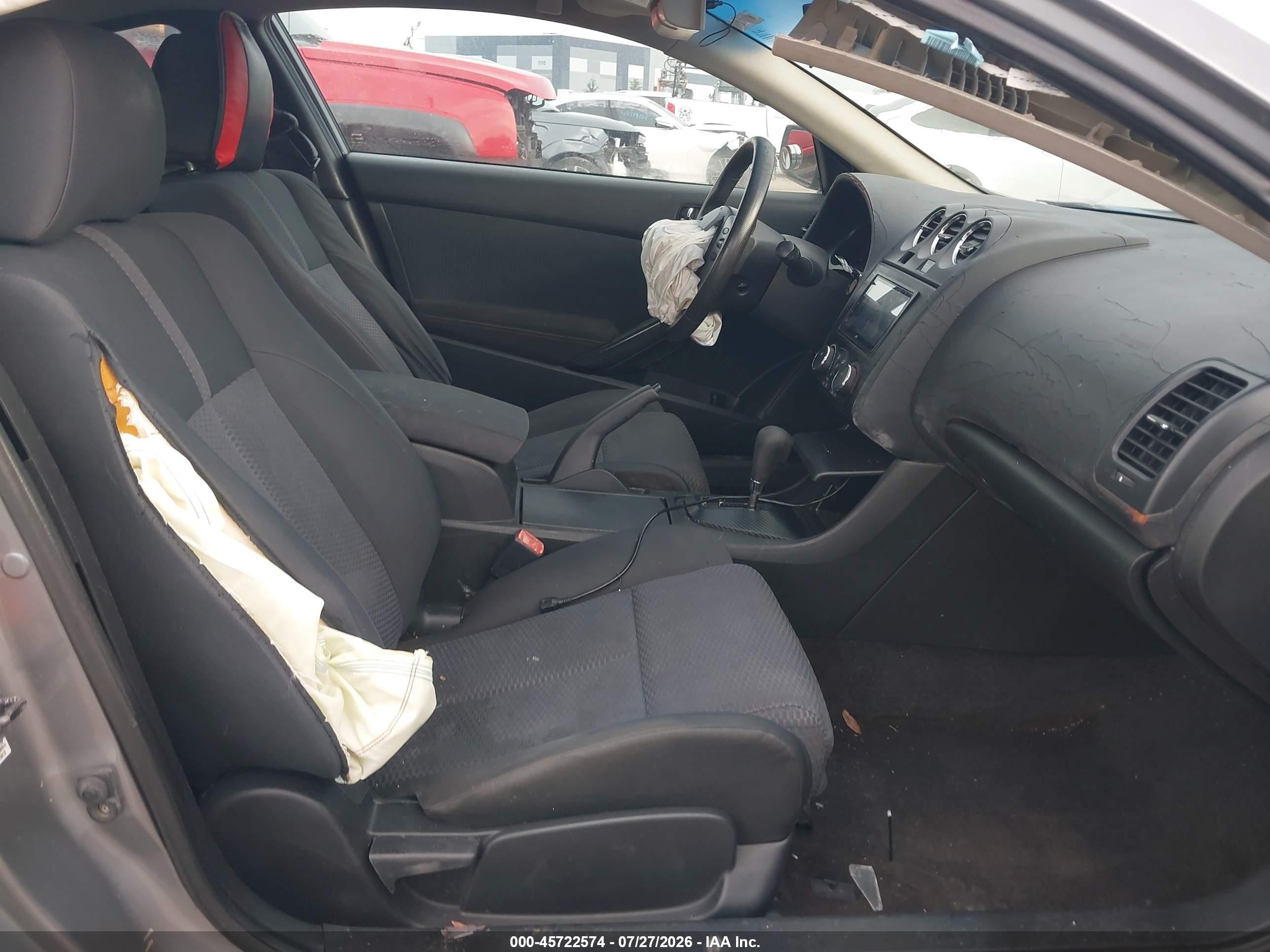 2008 Nissan Altima 2.5 S Gray vin: 1N4AL24E38C256713
