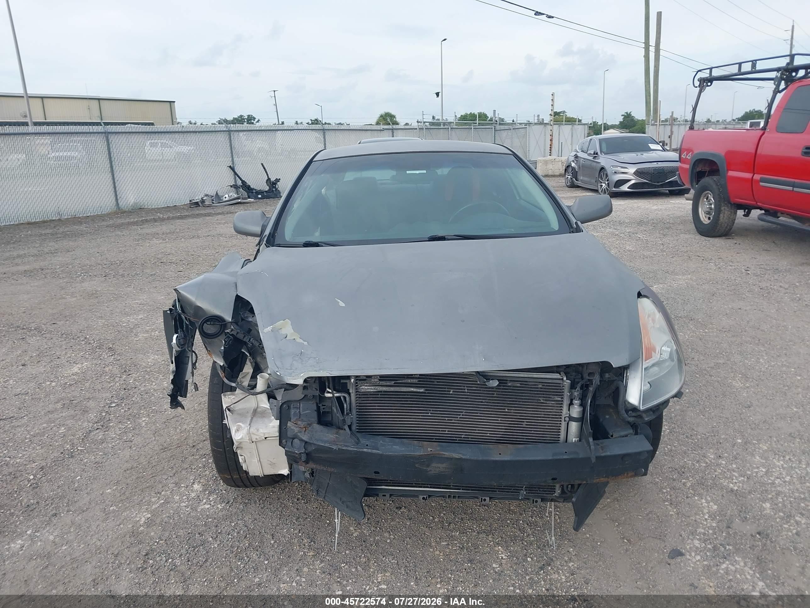2008 Nissan Altima 2.5 S Gray vin: 1N4AL24E38C256713