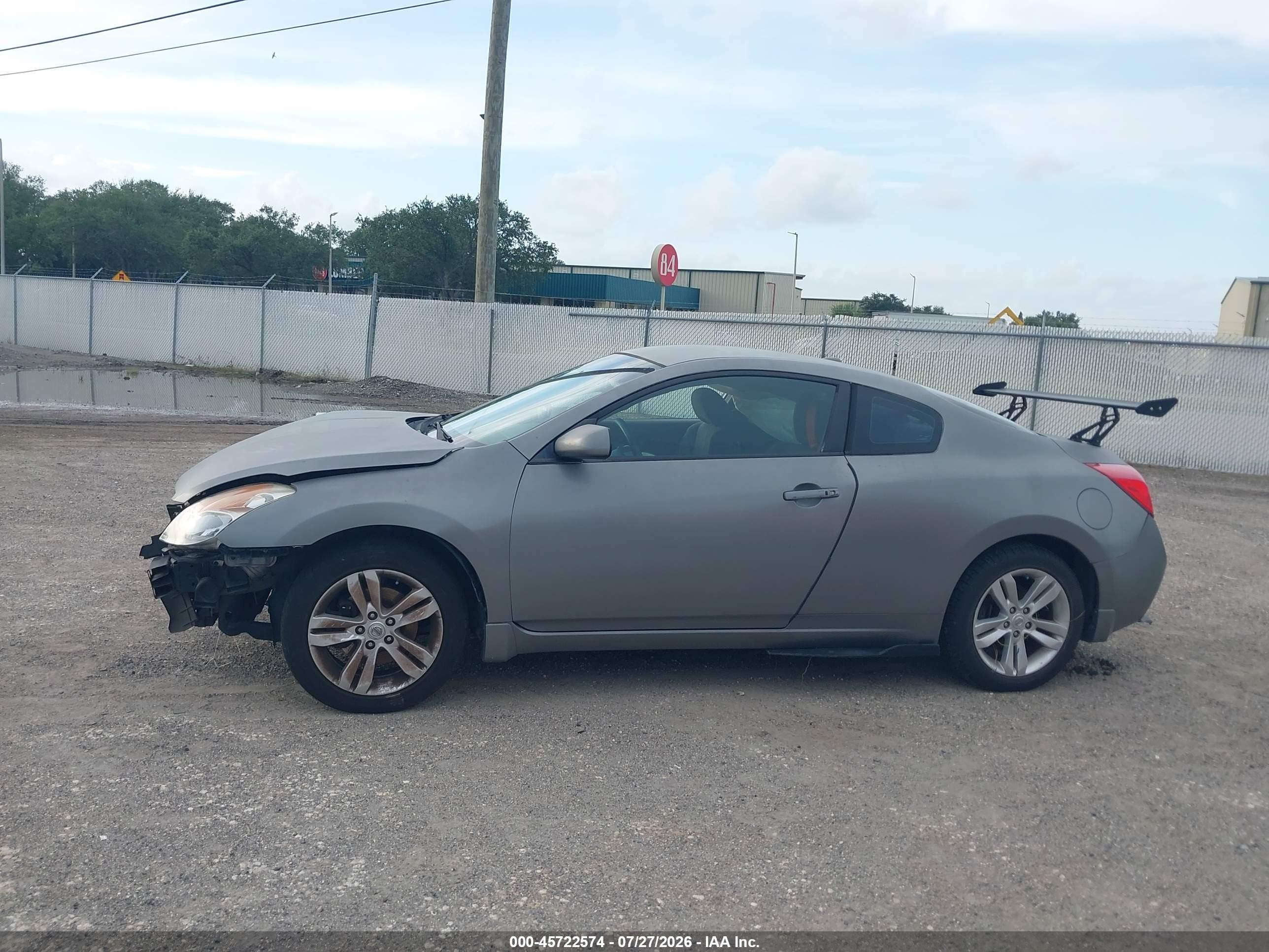 2008 Nissan Altima 2.5 S Gray vin: 1N4AL24E38C256713