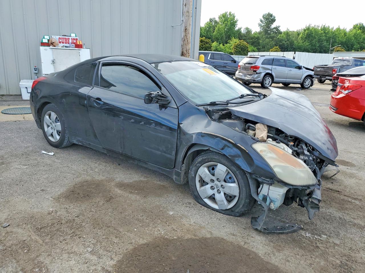 2008 Nissan Altima 2.5s Black vin: 1N4AL24E38C270188