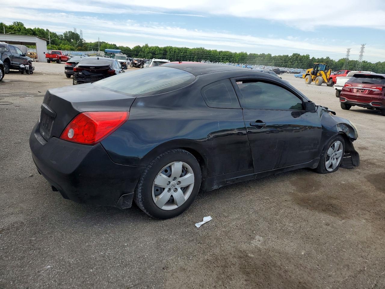 2008 Nissan Altima 2.5s Black vin: 1N4AL24E38C270188