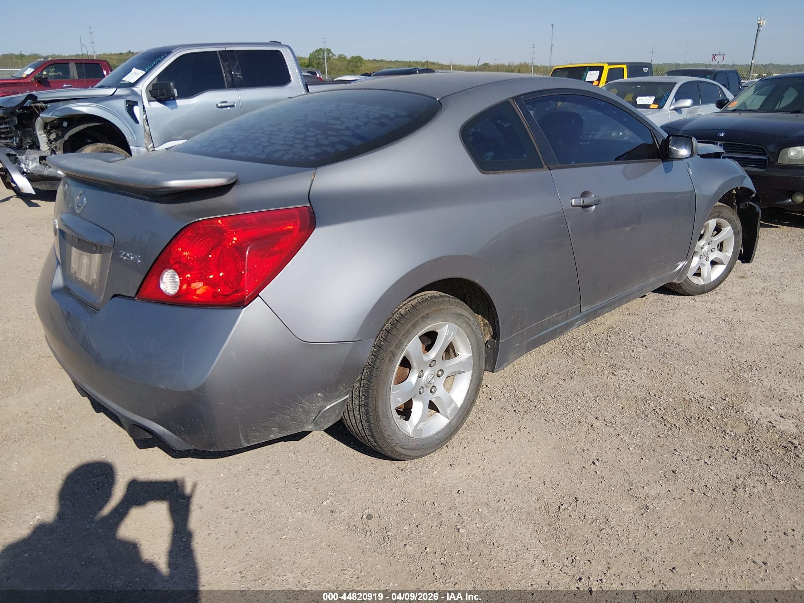 2009 Nissan Altima 2.5 S Gray vin: 1N4AL24E39C117120