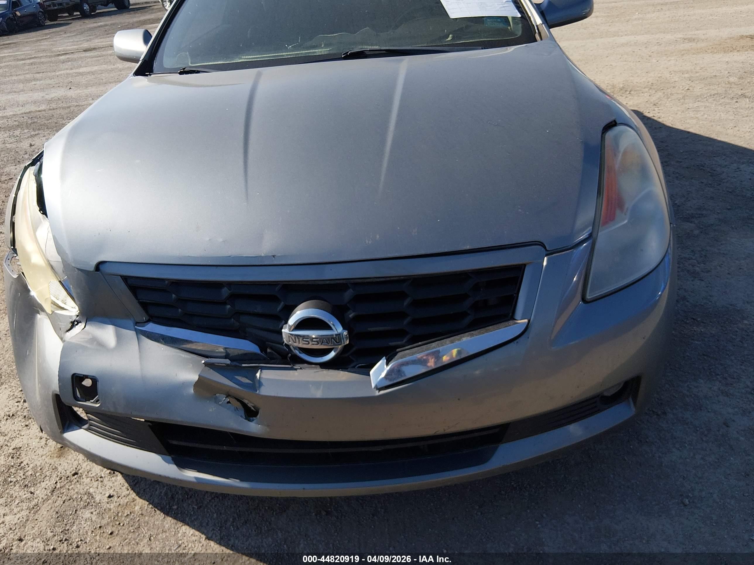 2009 Nissan Altima 2.5 S Gray vin: 1N4AL24E39C117120