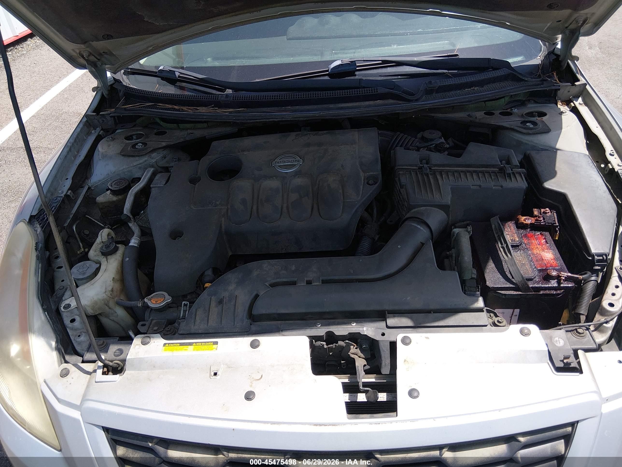 2009 Nissan Altima 2.5 S Серебряный vin: 1N4AL24E39C124231