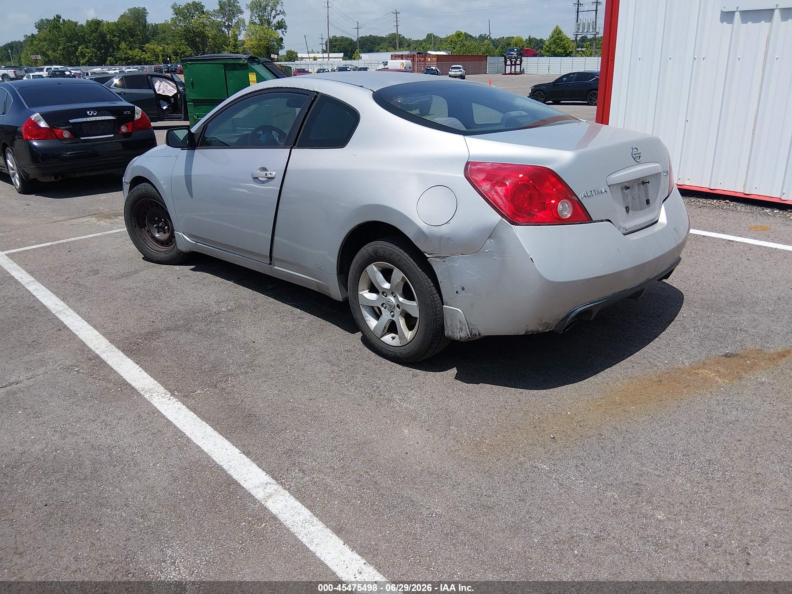 2009 Nissan Altima 2.5 S Серебряный vin: 1N4AL24E39C124231