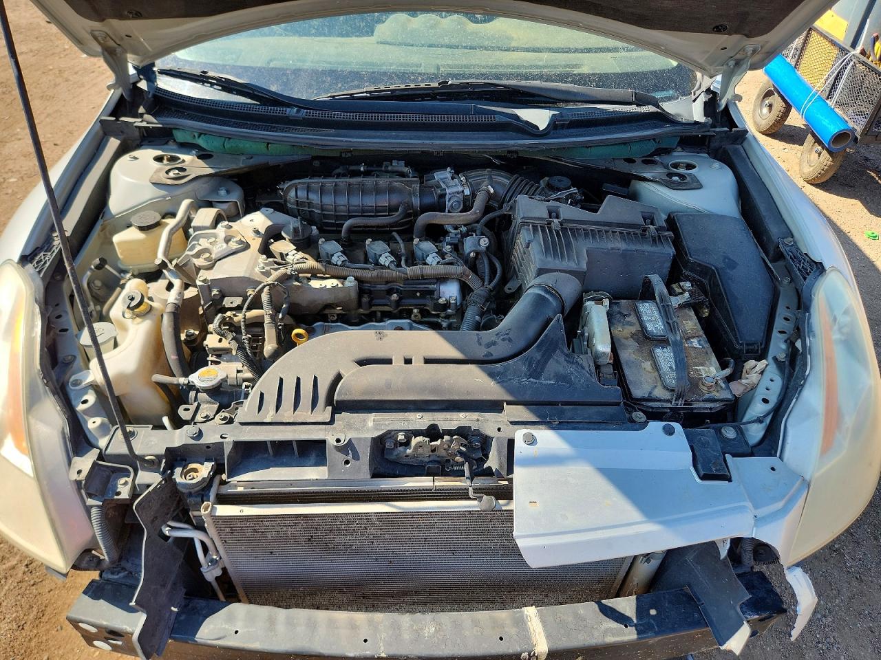 2008 Nissan Altima 2.5 S Серебряный vin: 1N4AL24E48C142154