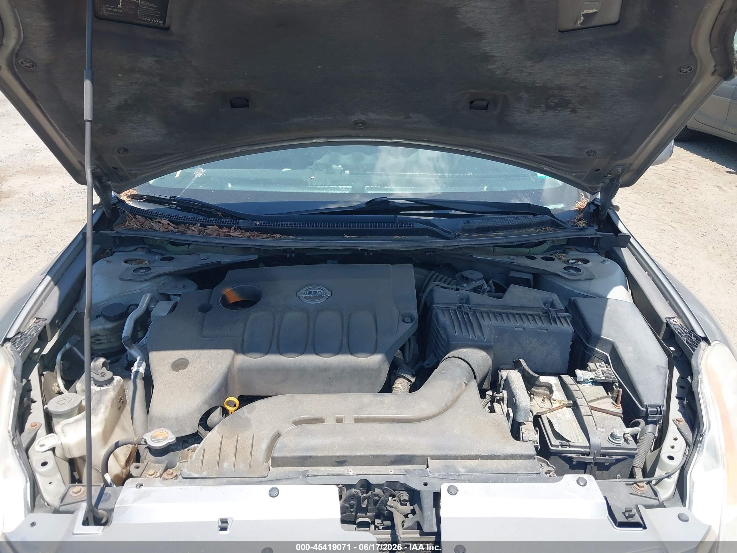 2008 Nissan Altima 2.5 S Gray vin: 1N4AL24E48C154644
