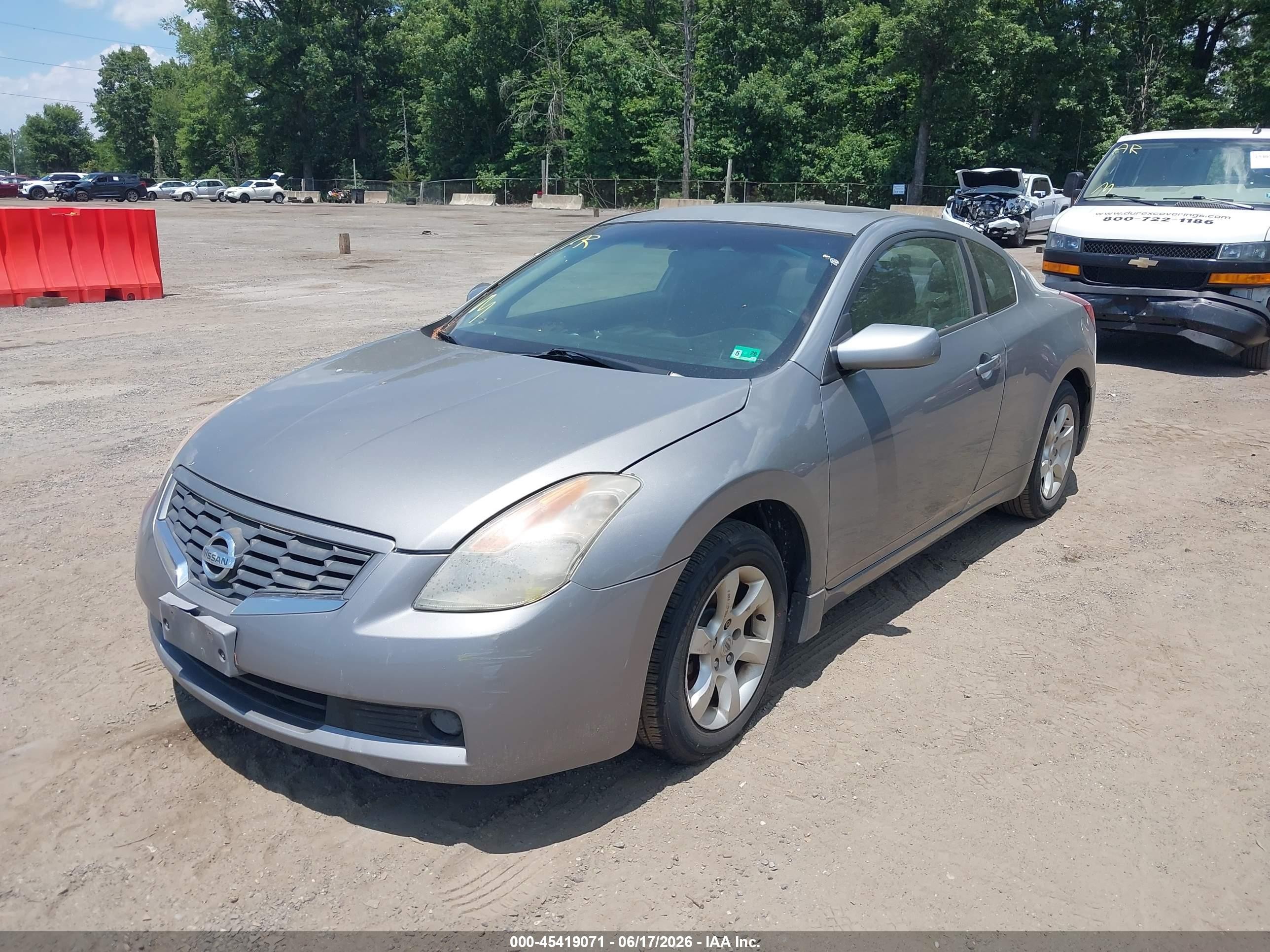 2008 Nissan Altima 2.5 S Gray vin: 1N4AL24E48C154644