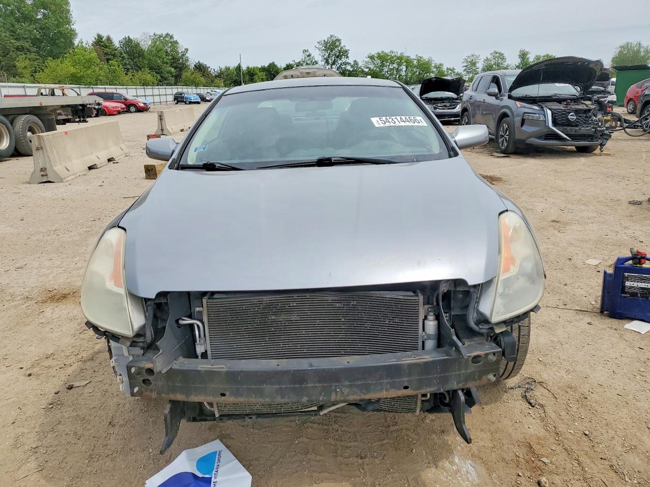 2008 Nissan Altima 2.5s Gray vin: 1N4AL24E58C124388