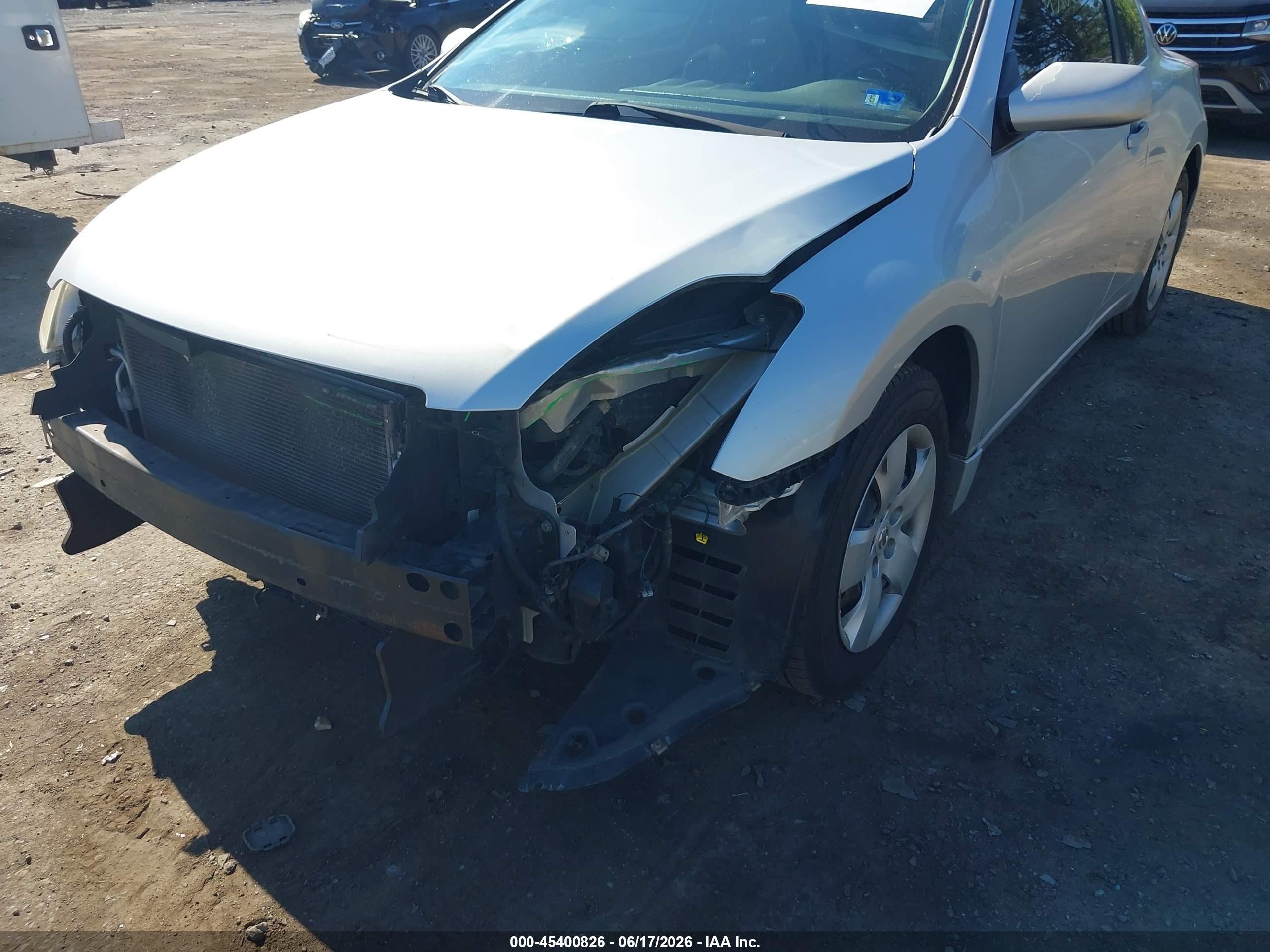 2008 Nissan Altima 2.5 S Silver vin: 1N4AL24E58C260214