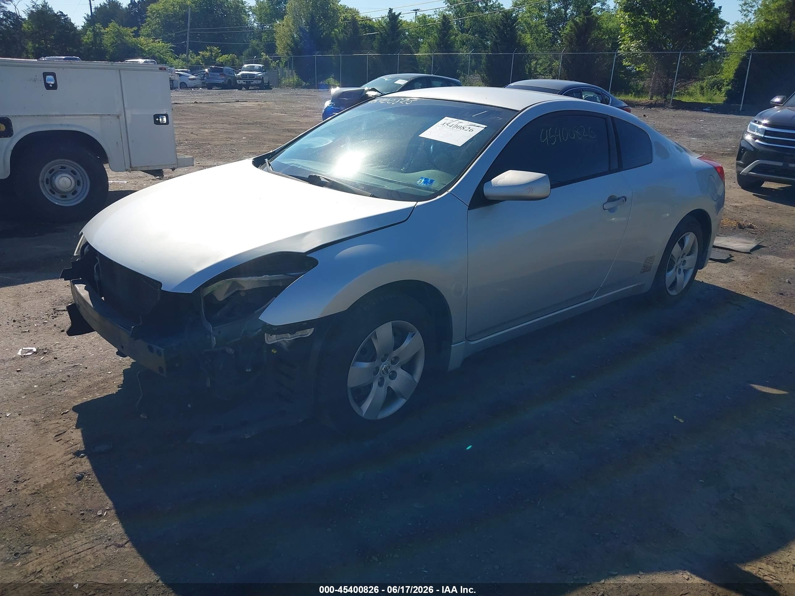 2008 Nissan Altima 2.5 S Silver vin: 1N4AL24E58C260214