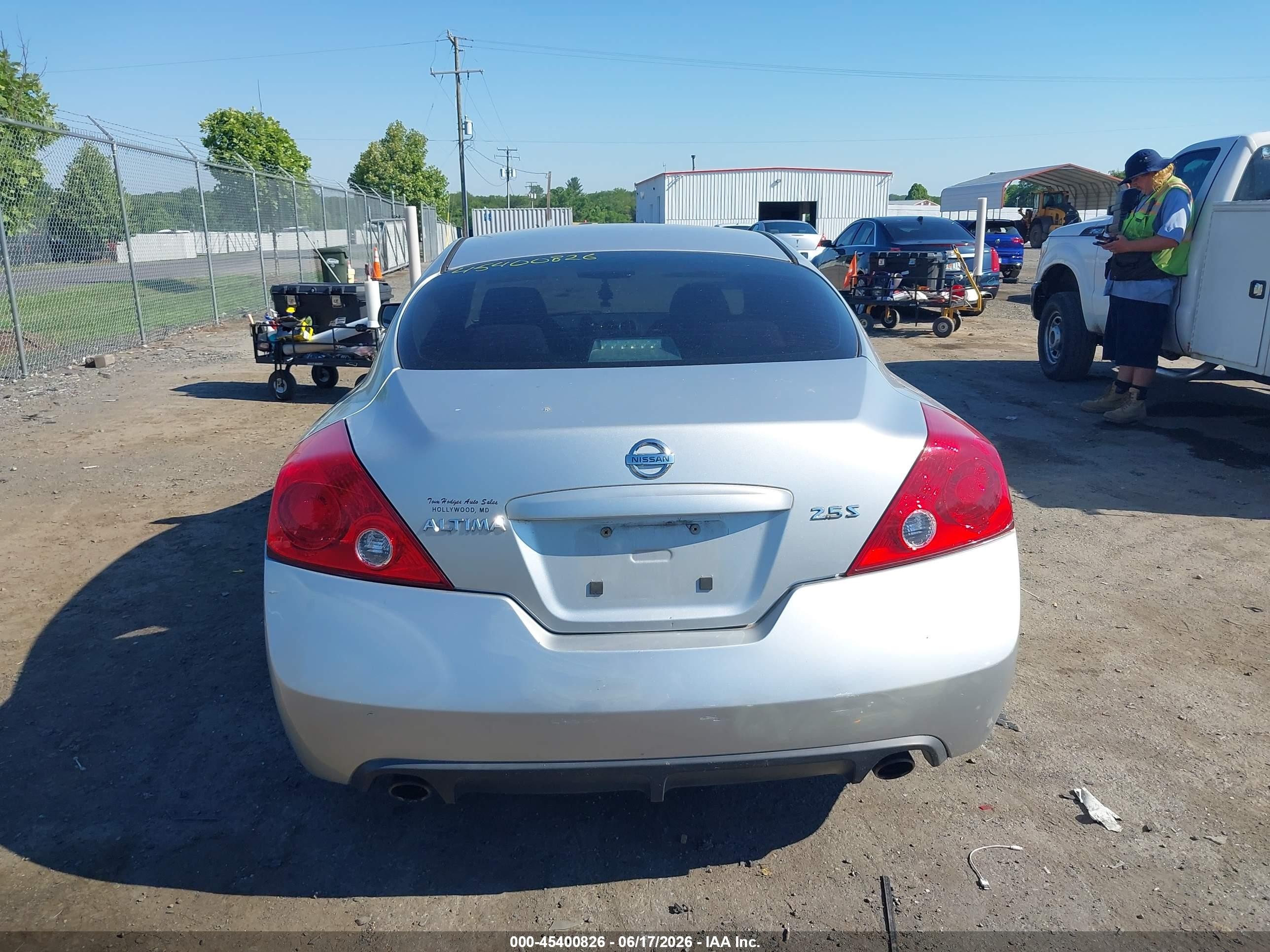 2008 Nissan Altima 2.5 S Silver vin: 1N4AL24E58C260214