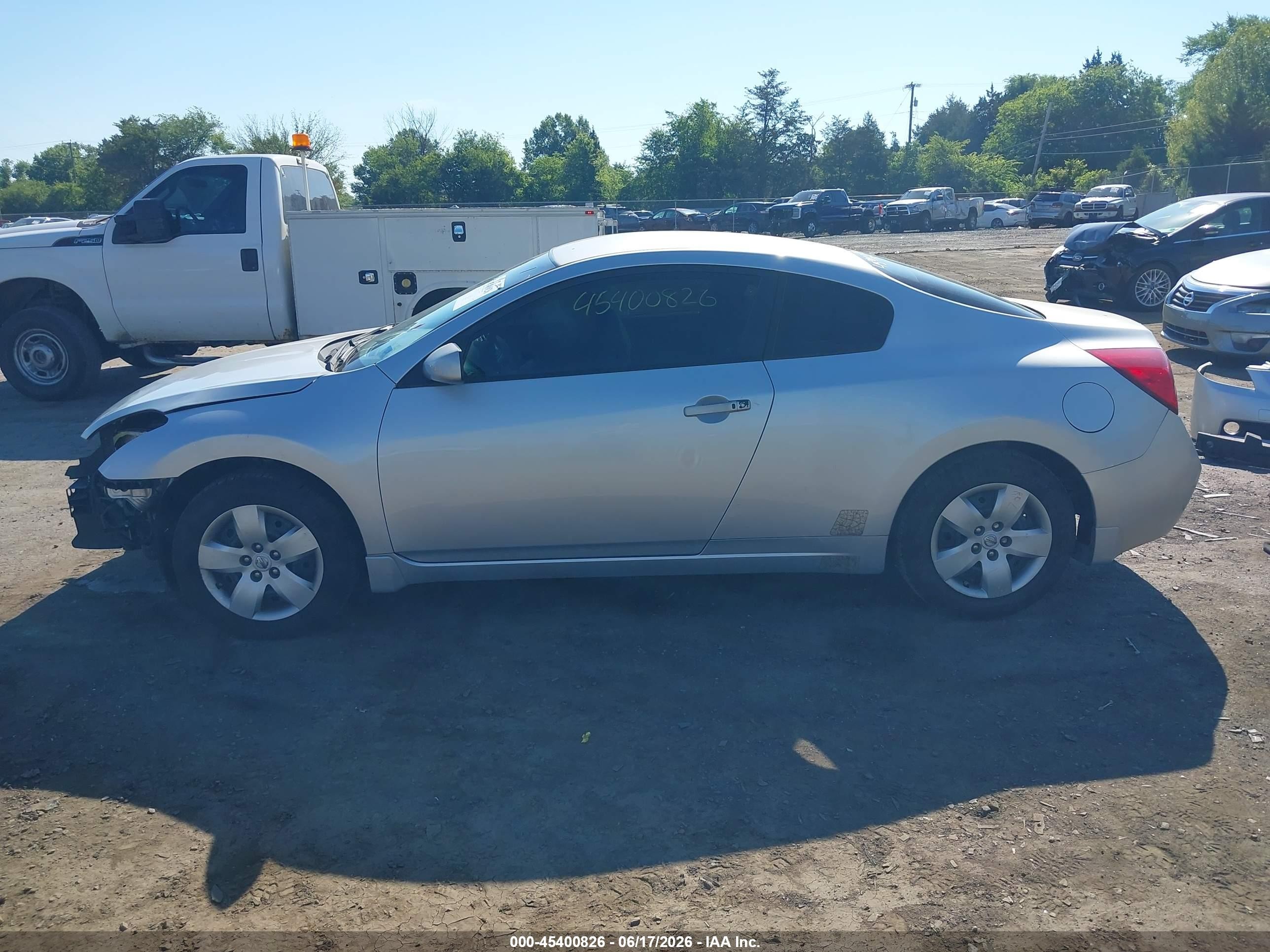2008 Nissan Altima 2.5 S Silver vin: 1N4AL24E58C260214
