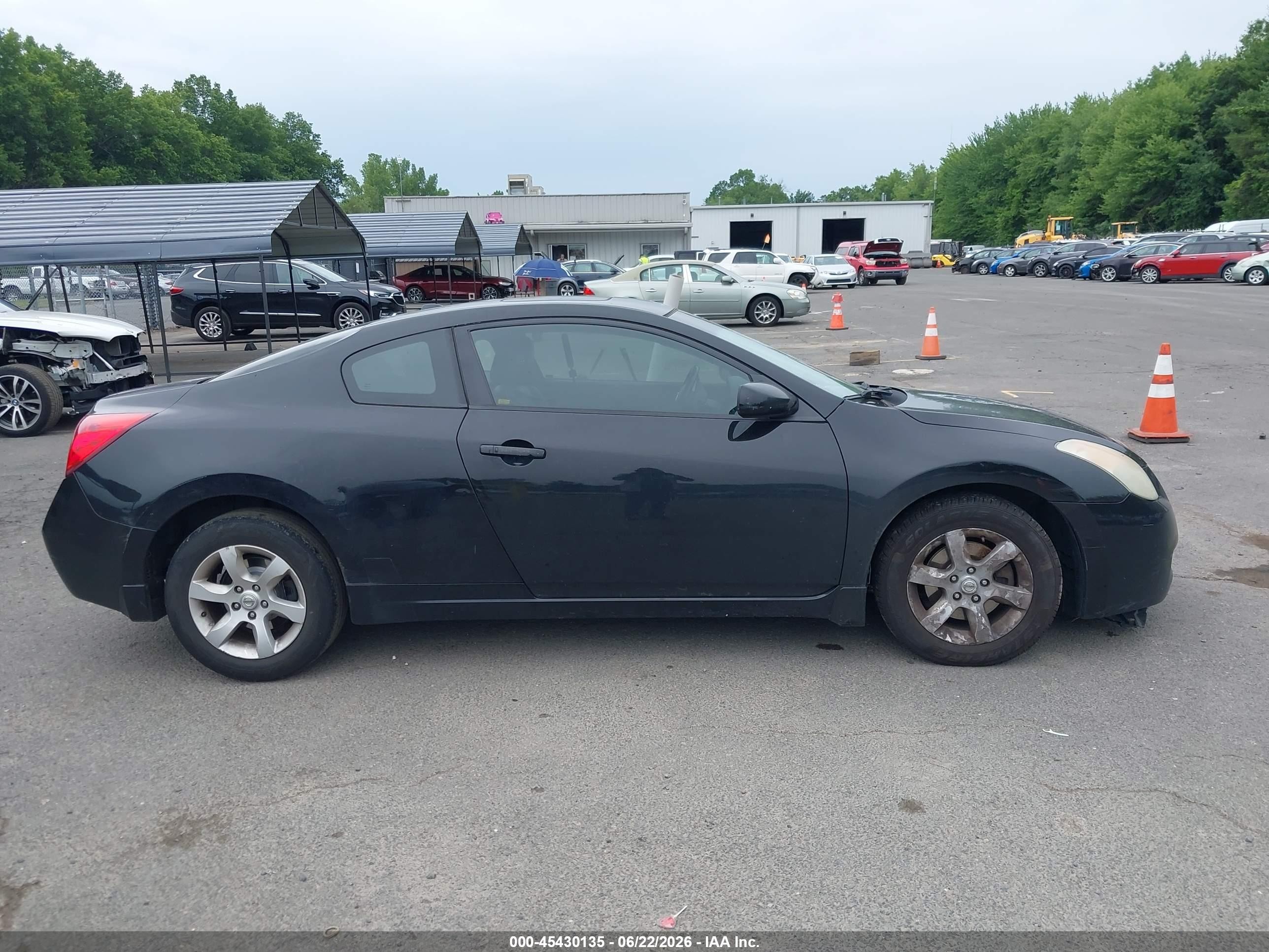 2009 Nissan Altima 2.5 S Black vin: 1N4AL24E59C157313