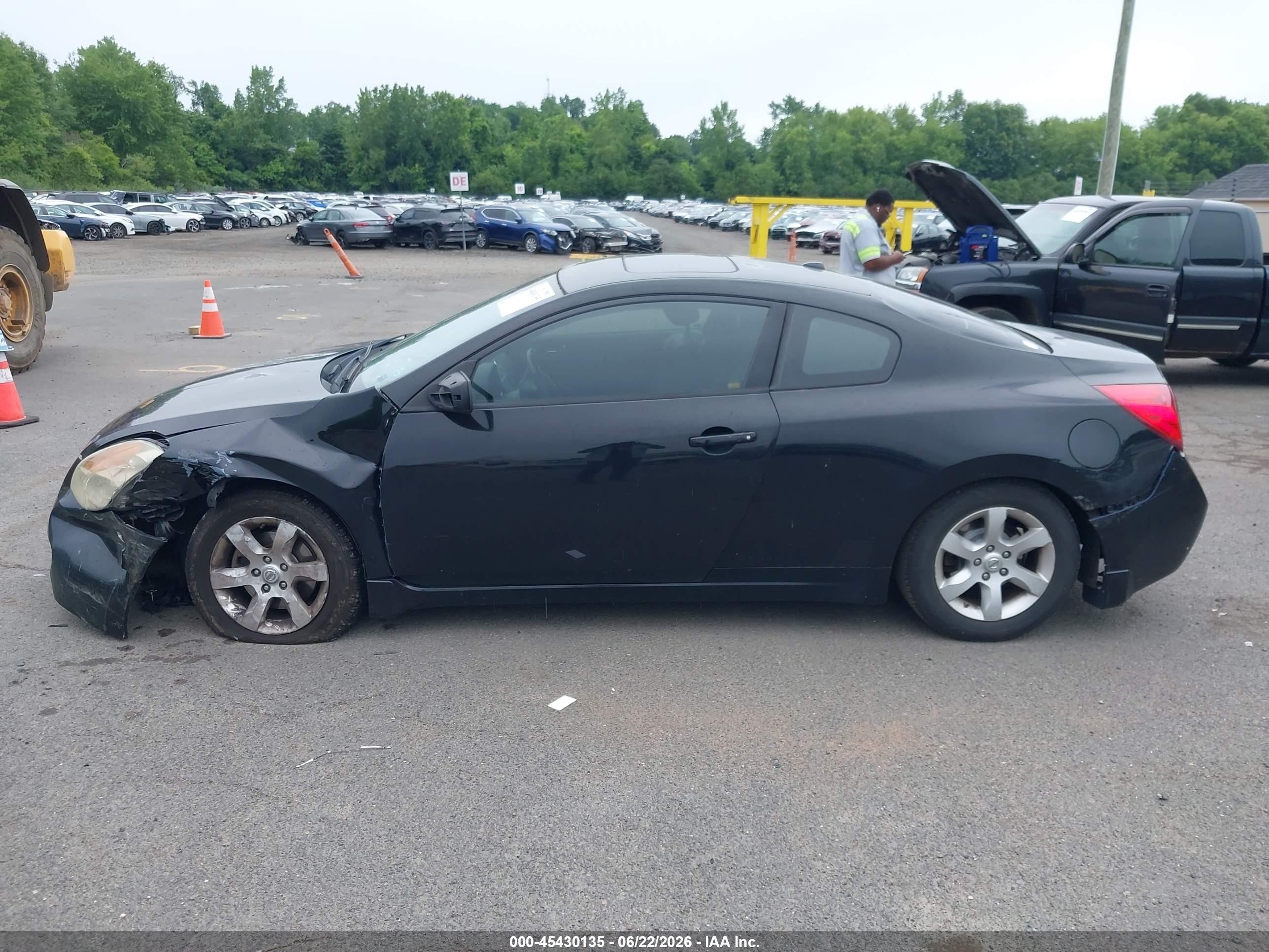 2009 Nissan Altima 2.5 S Black vin: 1N4AL24E59C157313