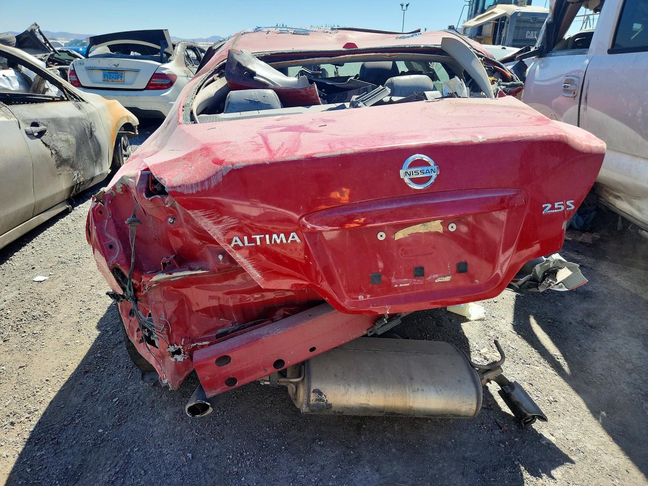 2009 Nissan Altima 2.5s Red vin: 1N4AL24E59C194023