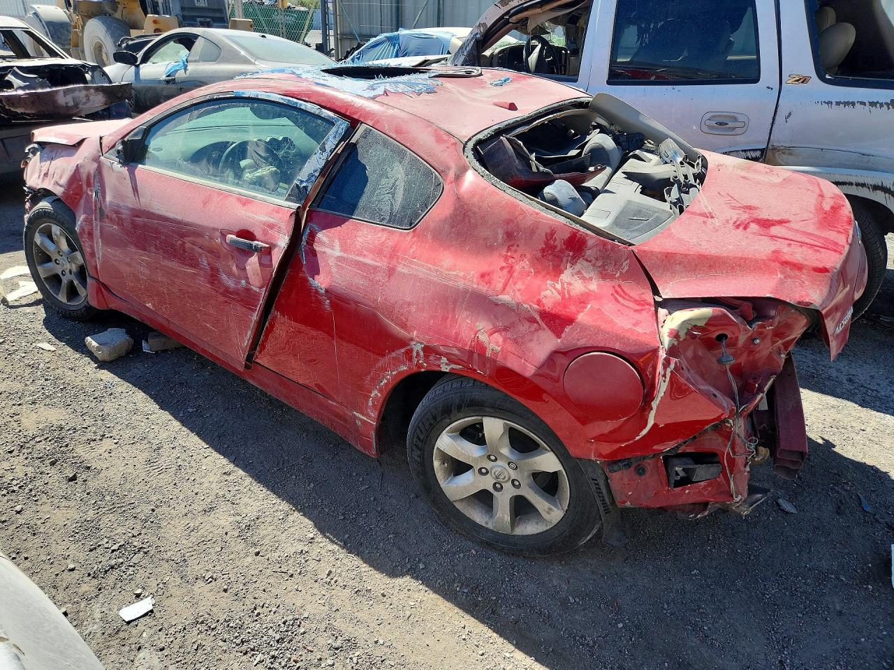 2009 Nissan Altima 2.5s Red vin: 1N4AL24E59C194023