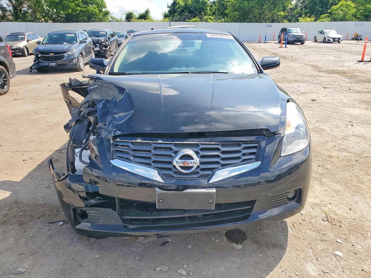 2008 Nissan Altima 2.5s Черный vin: 1N4AL24E68C206761