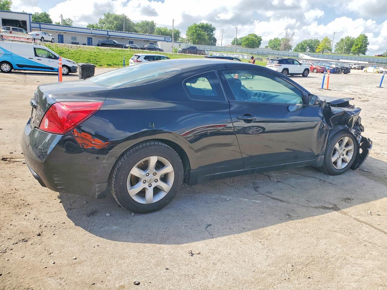 2008 Nissan Altima 2.5s Черный vin: 1N4AL24E68C206761