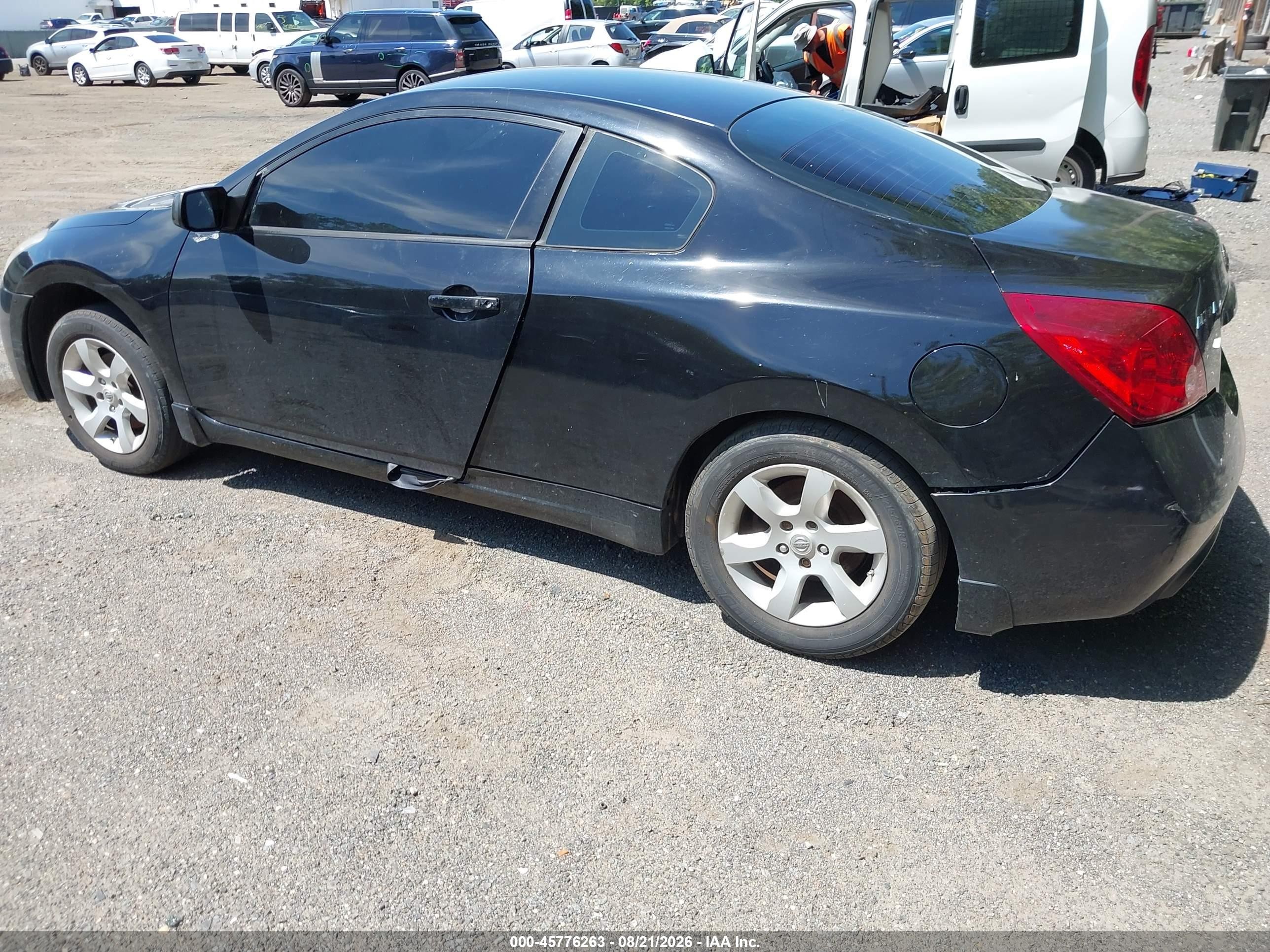 2009 Nissan Altima 2.5 S Black vin: 1N4AL24E69C199859