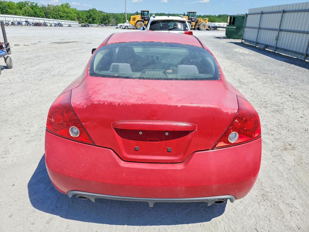 2008 Nissan Altima 2.5s Red vin: 1N4AL24E78C101260
