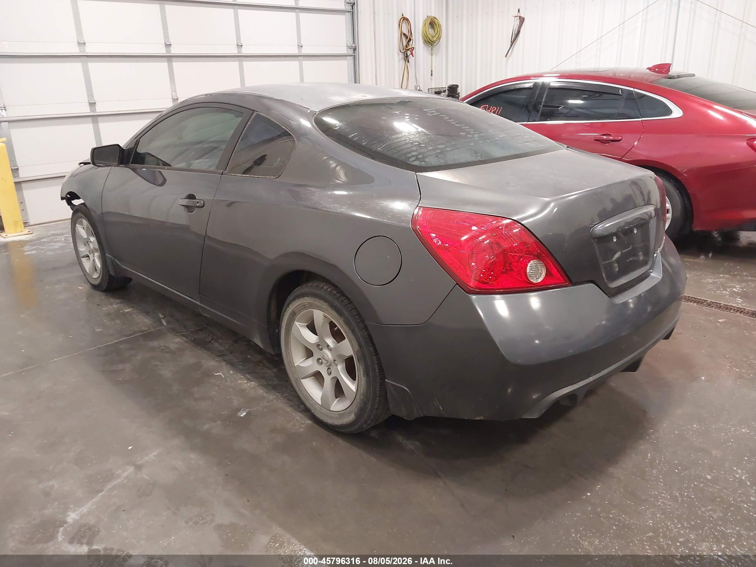 2008 Nissan Altima 2.5 S Gray vin: 1N4AL24E78C267987