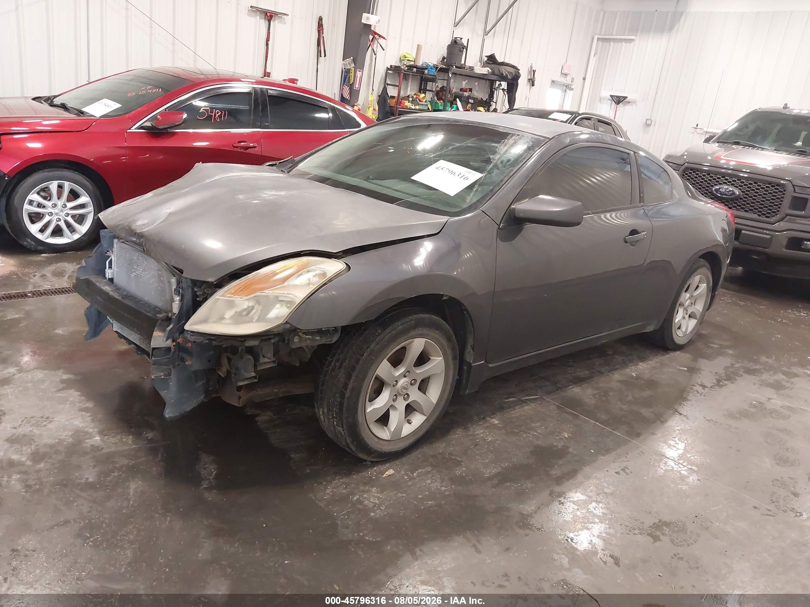 2008 Nissan Altima 2.5 S Gray vin: 1N4AL24E78C267987