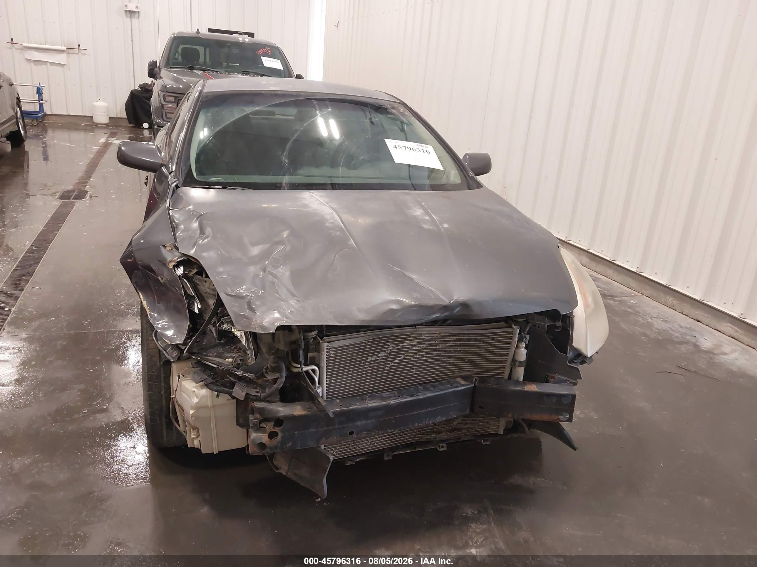 2008 Nissan Altima 2.5 S Gray vin: 1N4AL24E78C267987