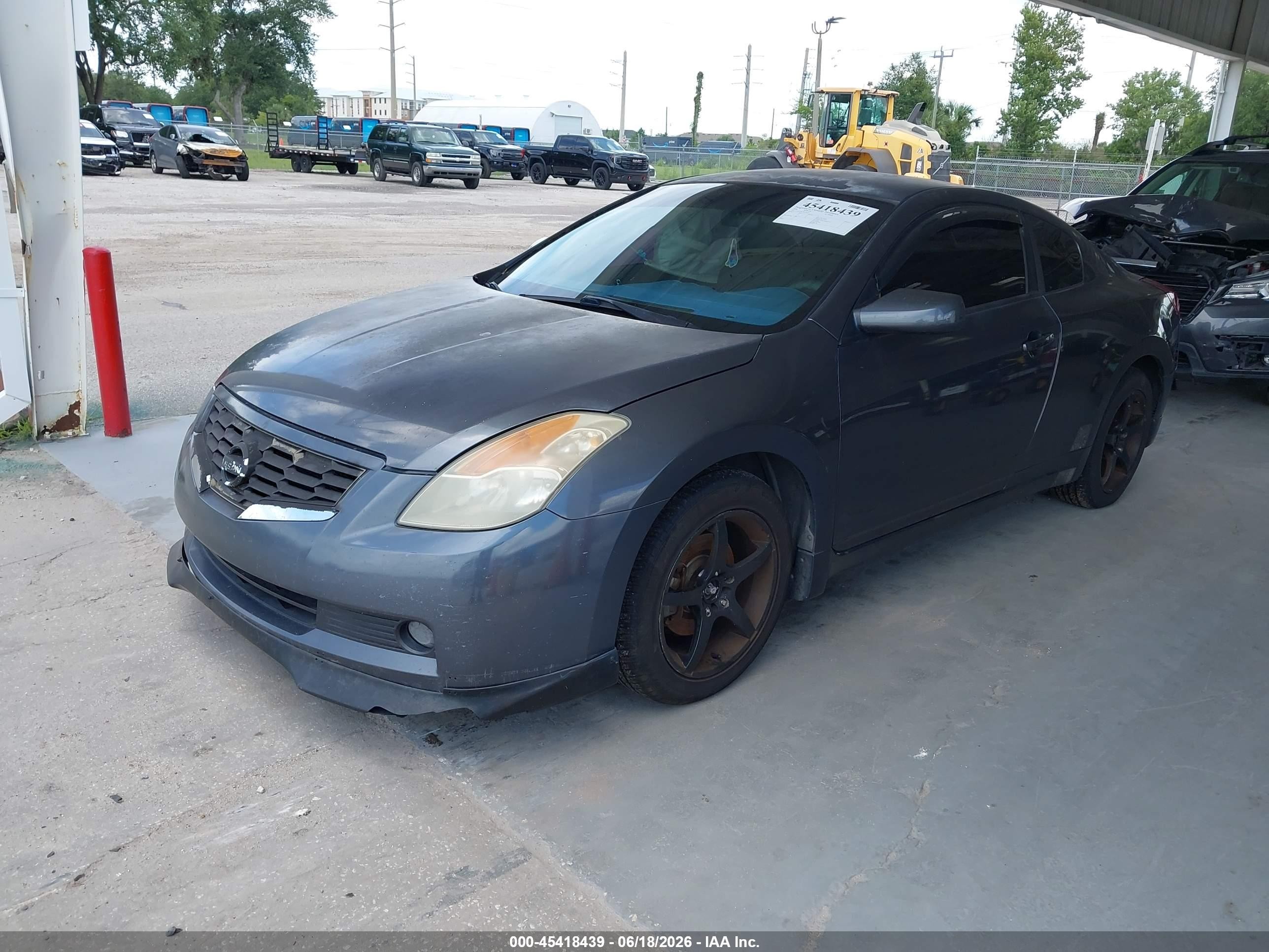 2008 Nissan Altima 2.5 S Gray vin: 1N4AL24E78C269321