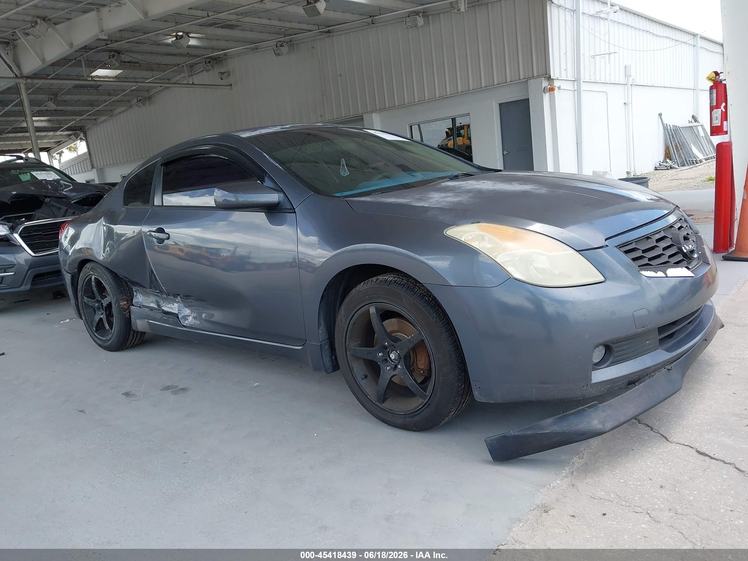 2008 Nissan Altima 2.5 S Gray vin: 1N4AL24E78C269321