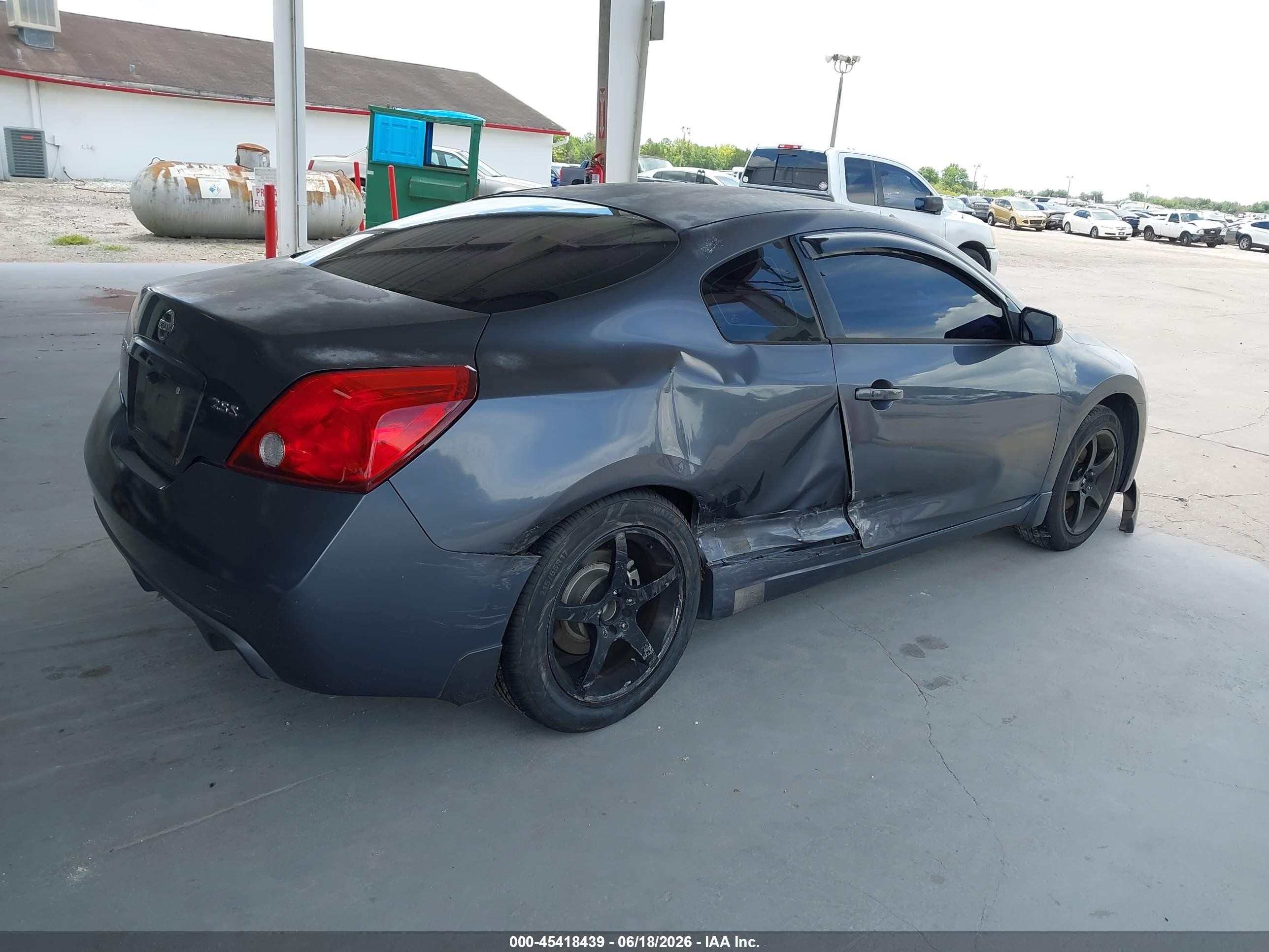 2008 Nissan Altima 2.5 S Gray vin: 1N4AL24E78C269321
