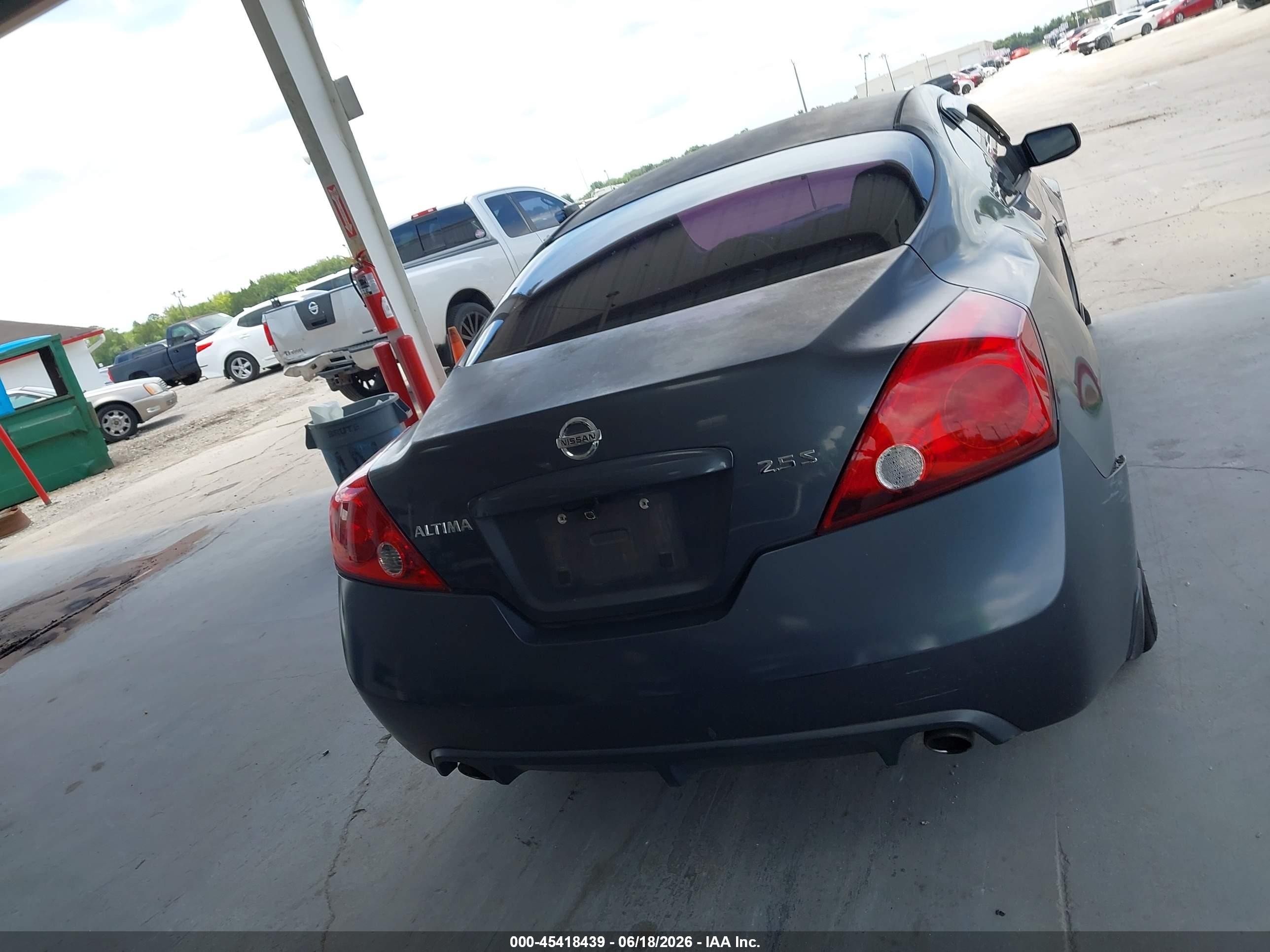 2008 Nissan Altima 2.5 S Gray vin: 1N4AL24E78C269321