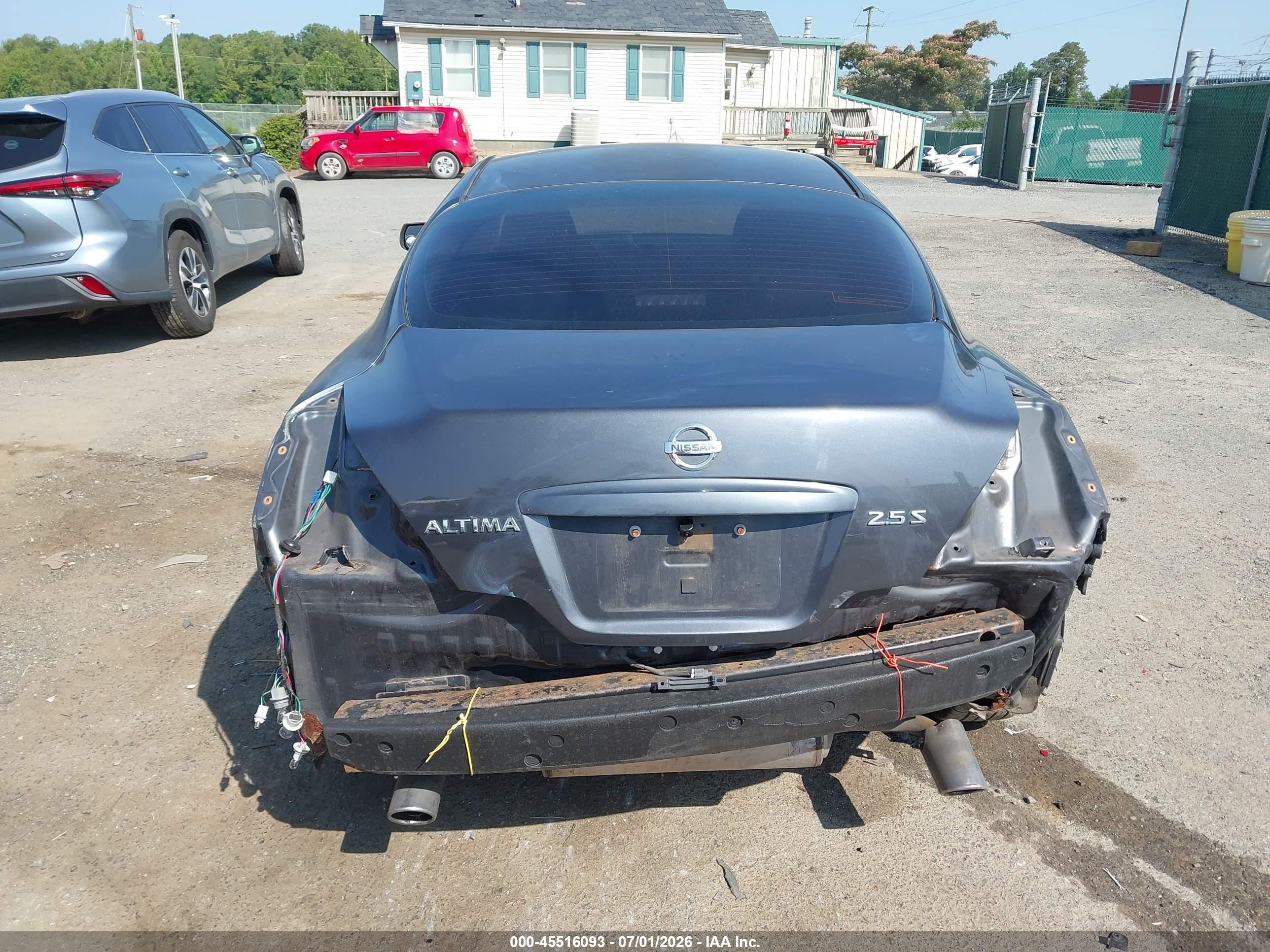 2009 Nissan Altima 2.5 S Серый vin: 1N4AL24E79C191625