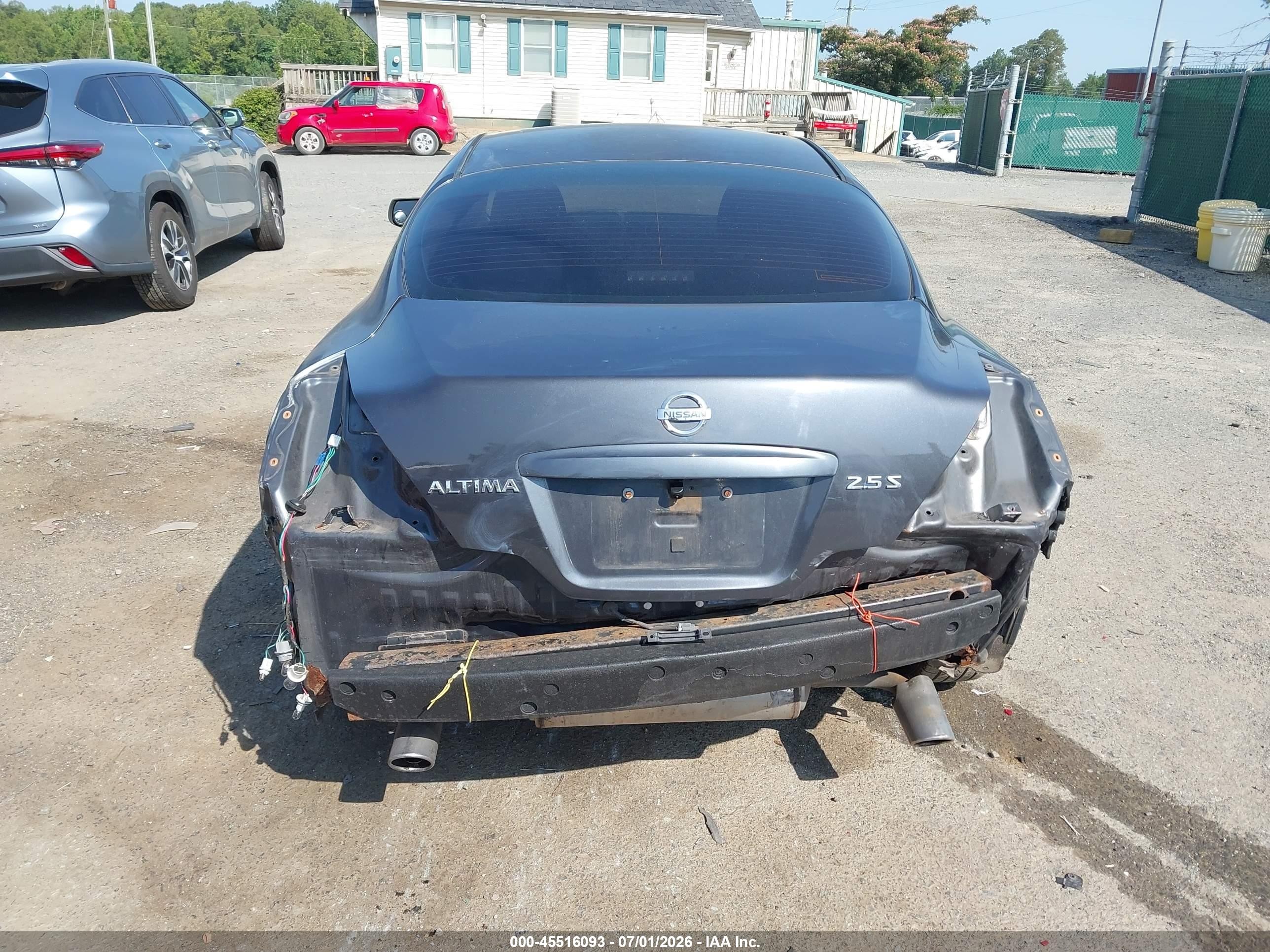 2009 Nissan Altima 2.5 S Серый vin: 1N4AL24E79C191625