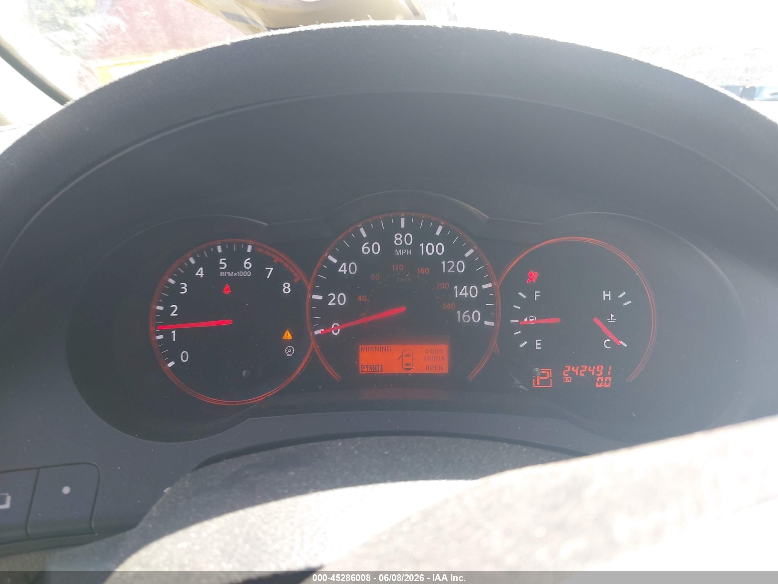 2008 Nissan Altima 2.5s Red vin: 1N4AL24E88C106922