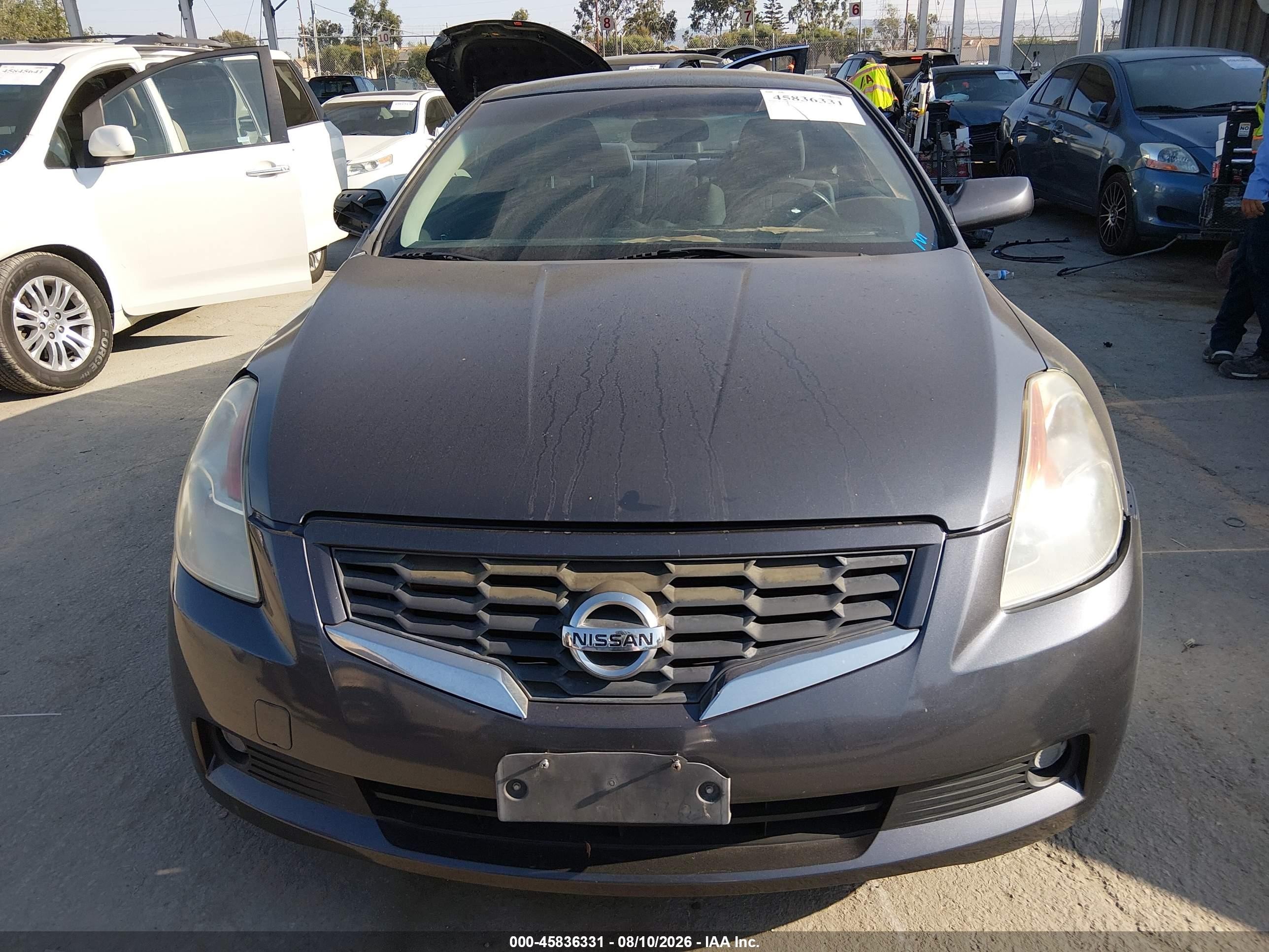 2008 Nissan Altima 2.5 S Gray vin: 1N4AL24E88C244489