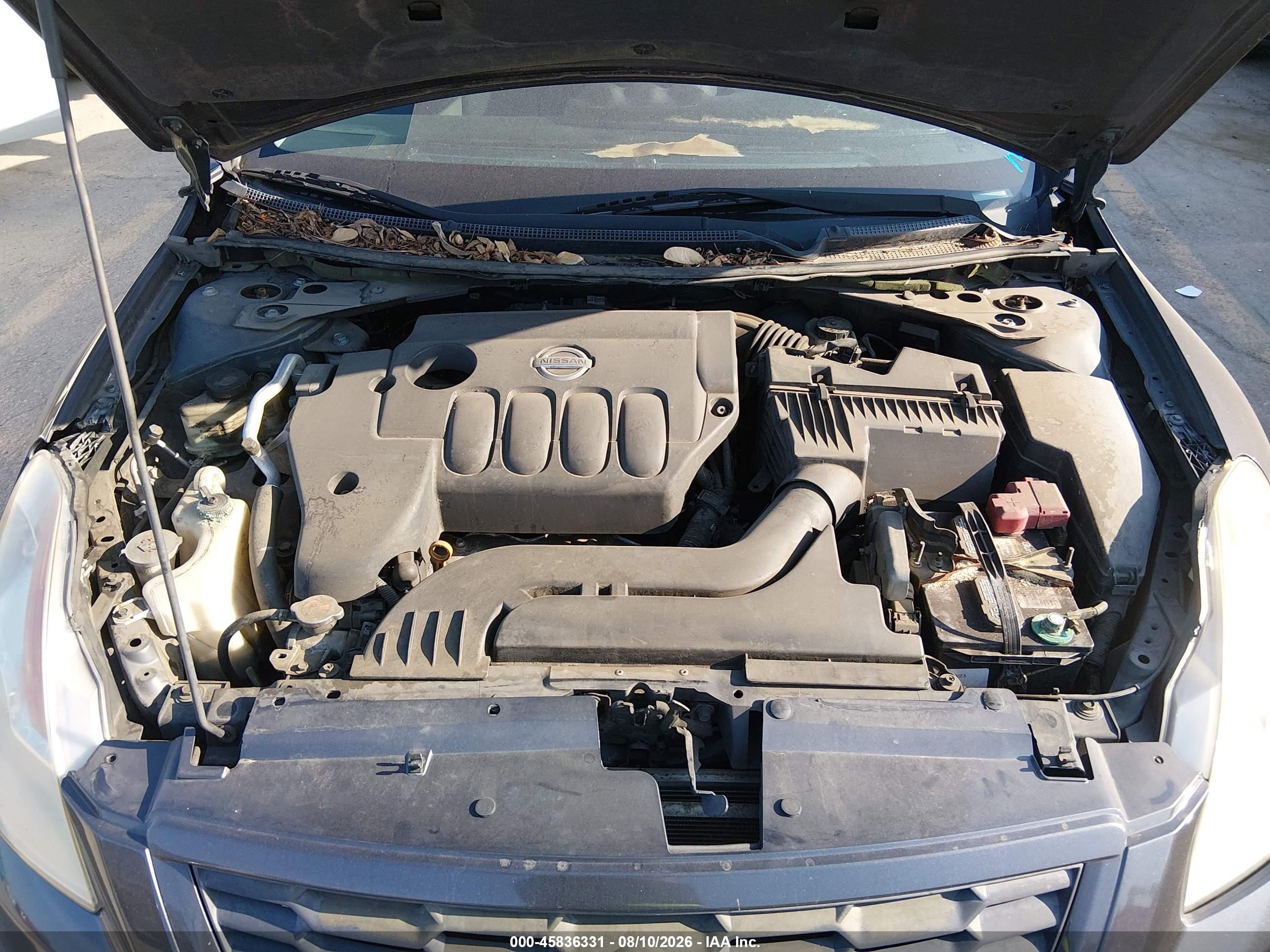 2008 Nissan Altima 2.5 S Gray vin: 1N4AL24E88C244489