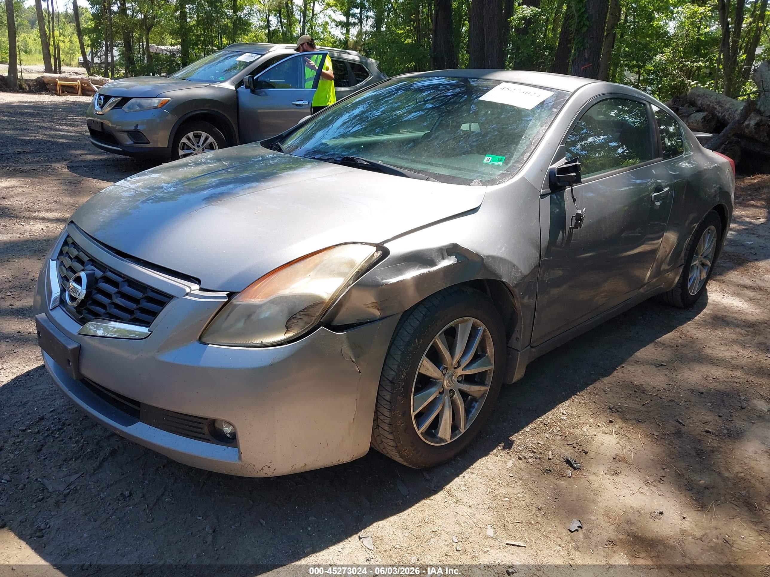 2009 Nissan Altima 2.5 S Gray vin: 1N4AL24E89C102760