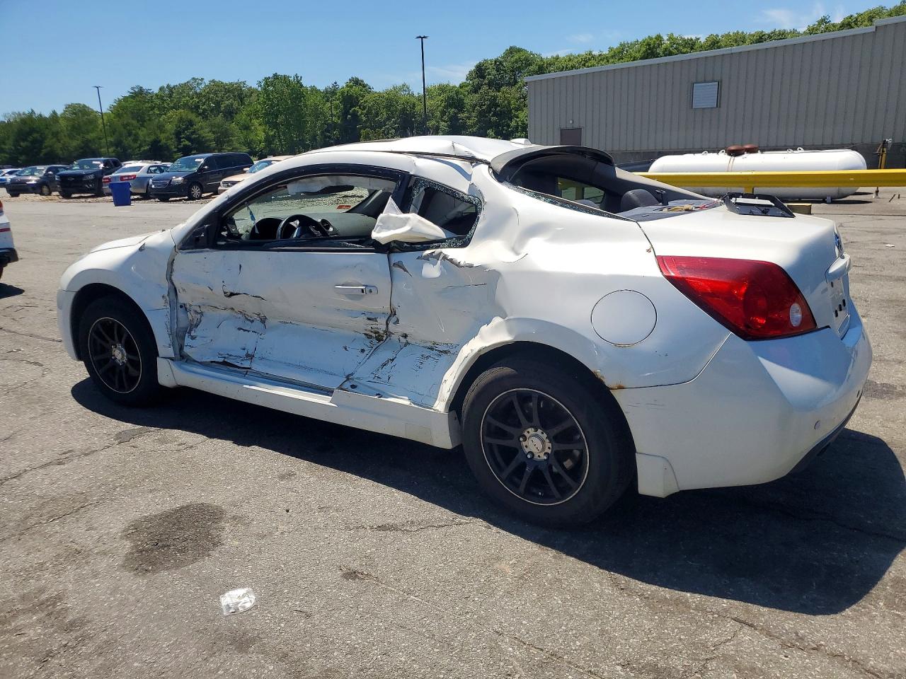 2009 Nissan Altima 2.5s White vin: 1N4AL24E89C185591
