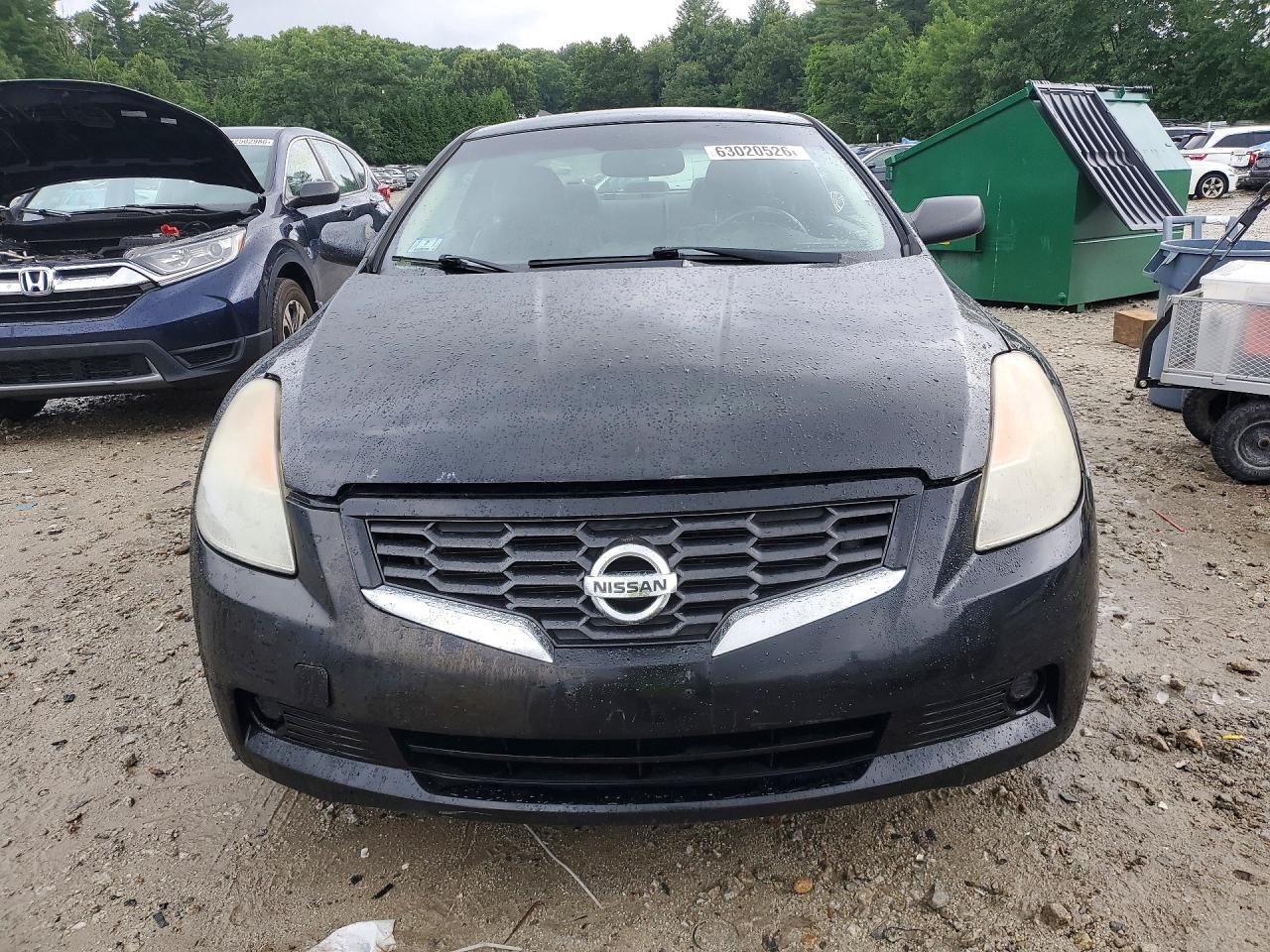2008 Nissan Altima 2.5 S Black vin: 1N4AL24E98C104788