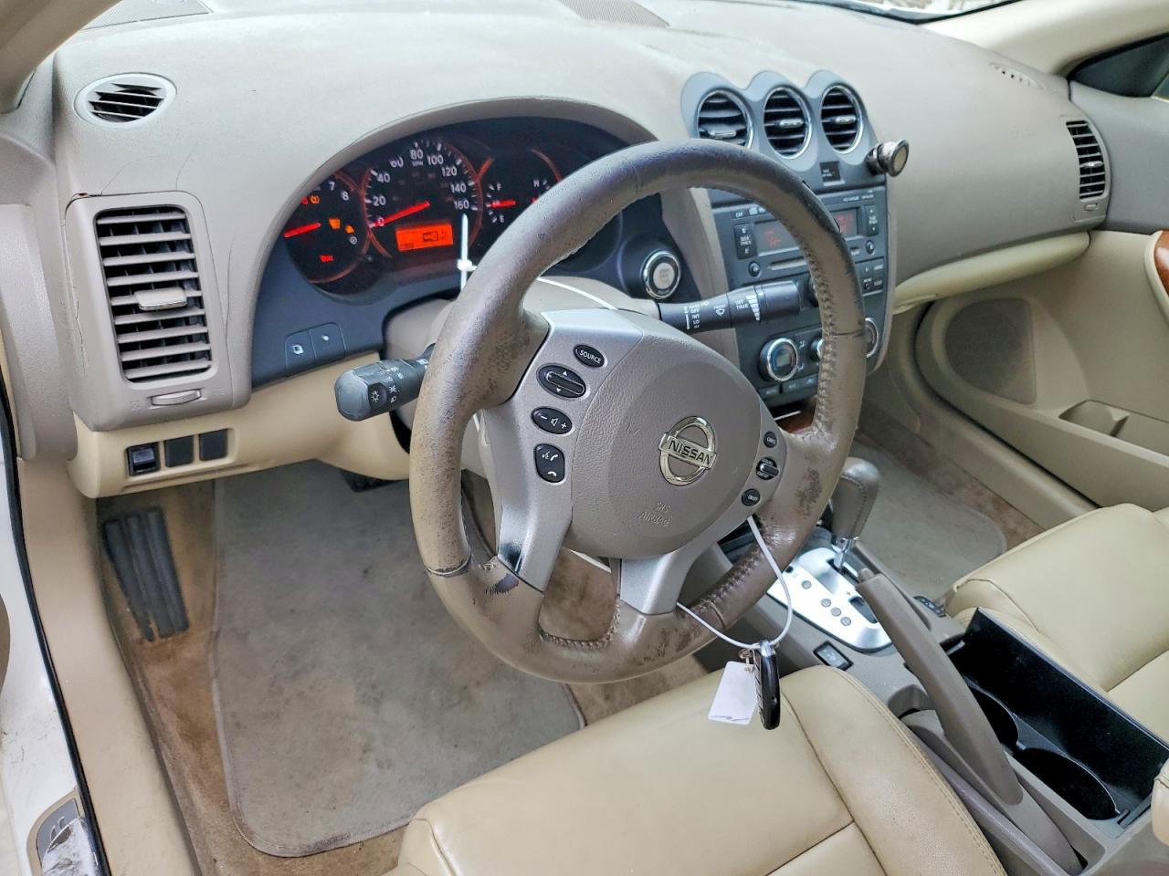 2008 Nissan Altima 2.5s White vin: 1N4AL24E98C271913